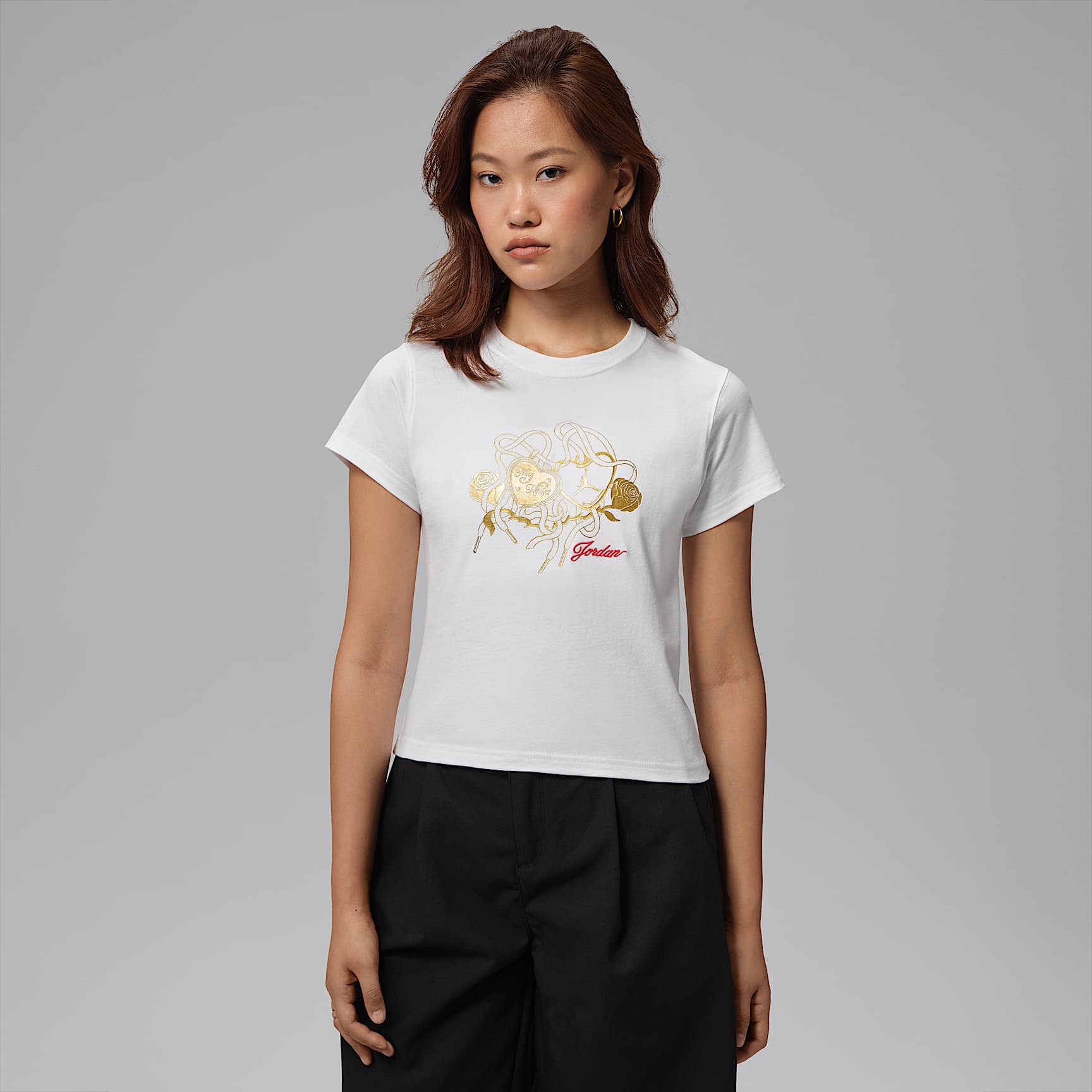 조던 브루클린 여성 그래픽 티셔츠