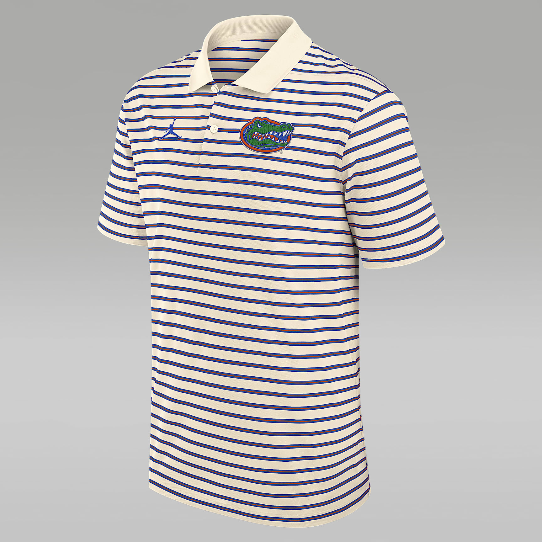 Florida Striped Men's Jordan Brand Dri-FIT College Polo