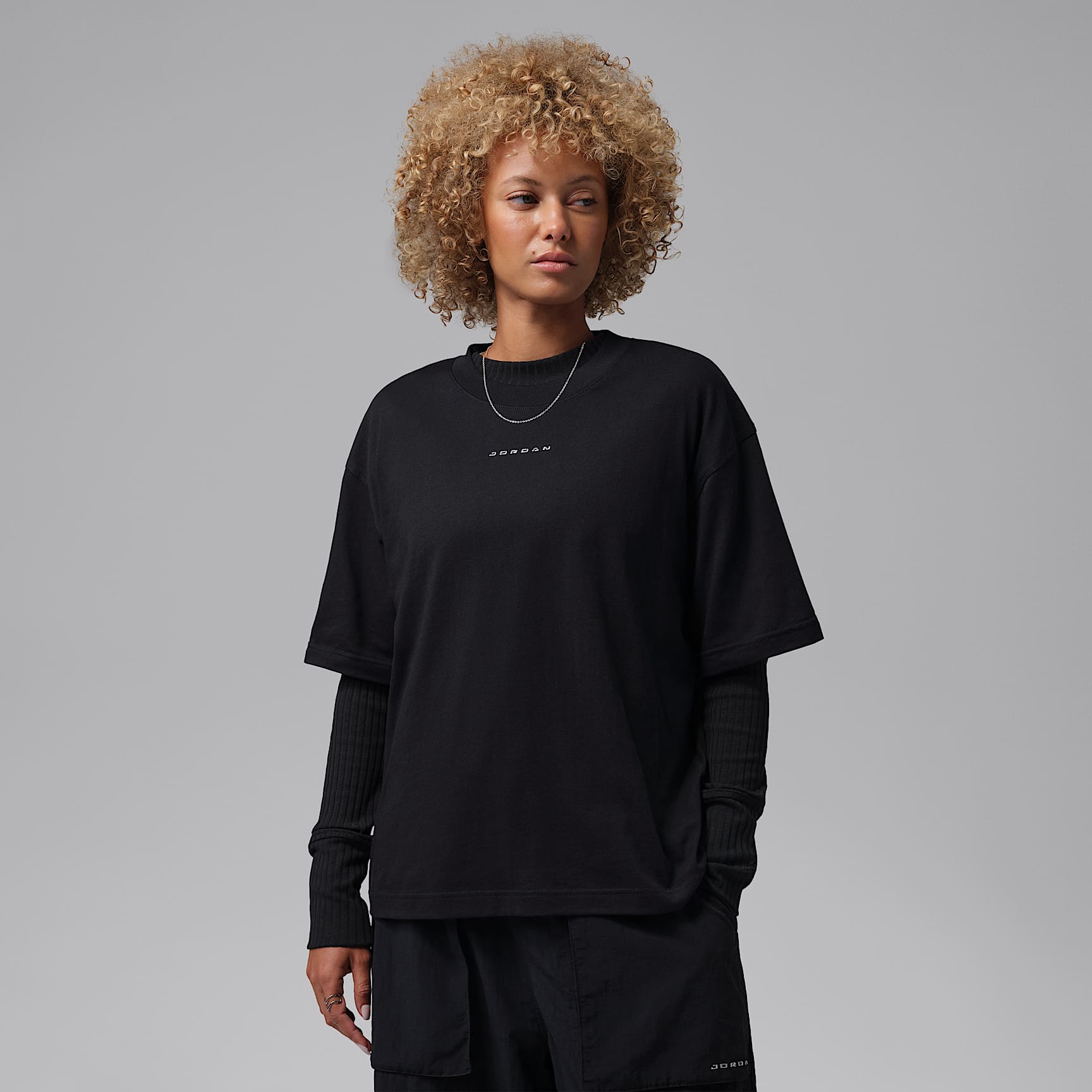 Jordan Flight 女款女友版圖樣 T 恤