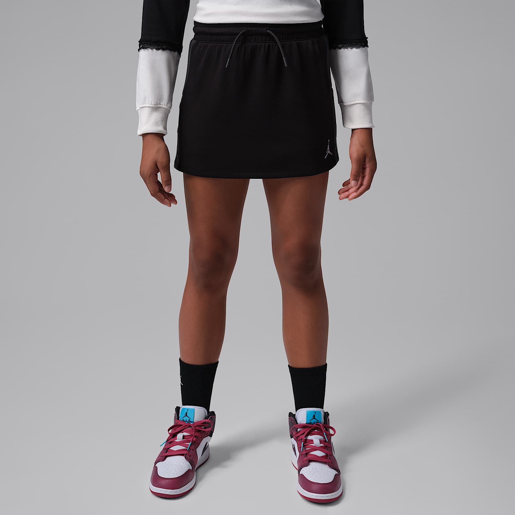 Jordan She's An All Star Big Kids' Snap Skort