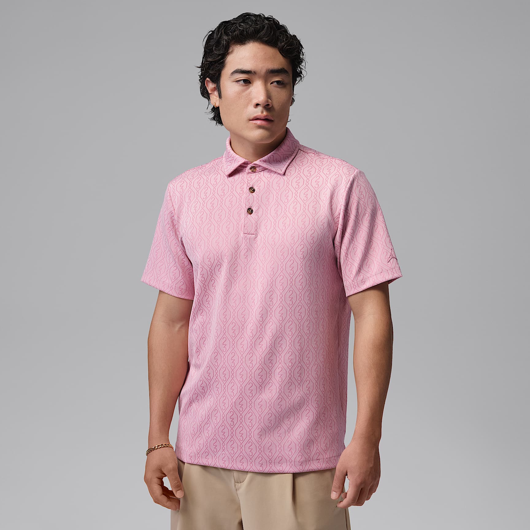 Jordan Sport Men's Golf Jacquard Polo