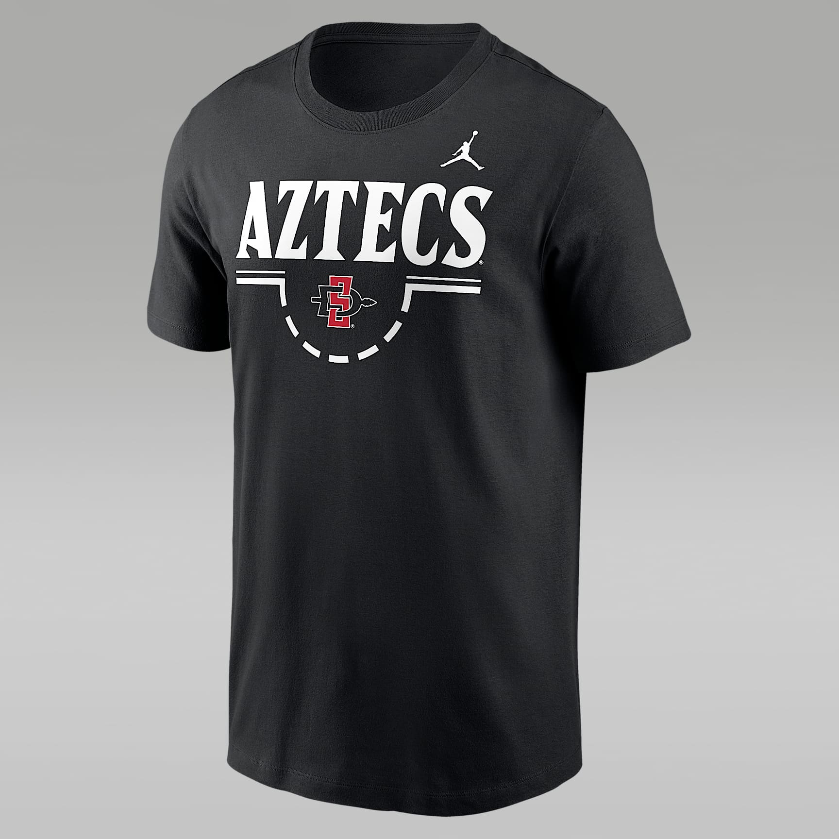 Playera universitaria marca Jordan para hombre Dri-FIT San Diego State Basketball Legend