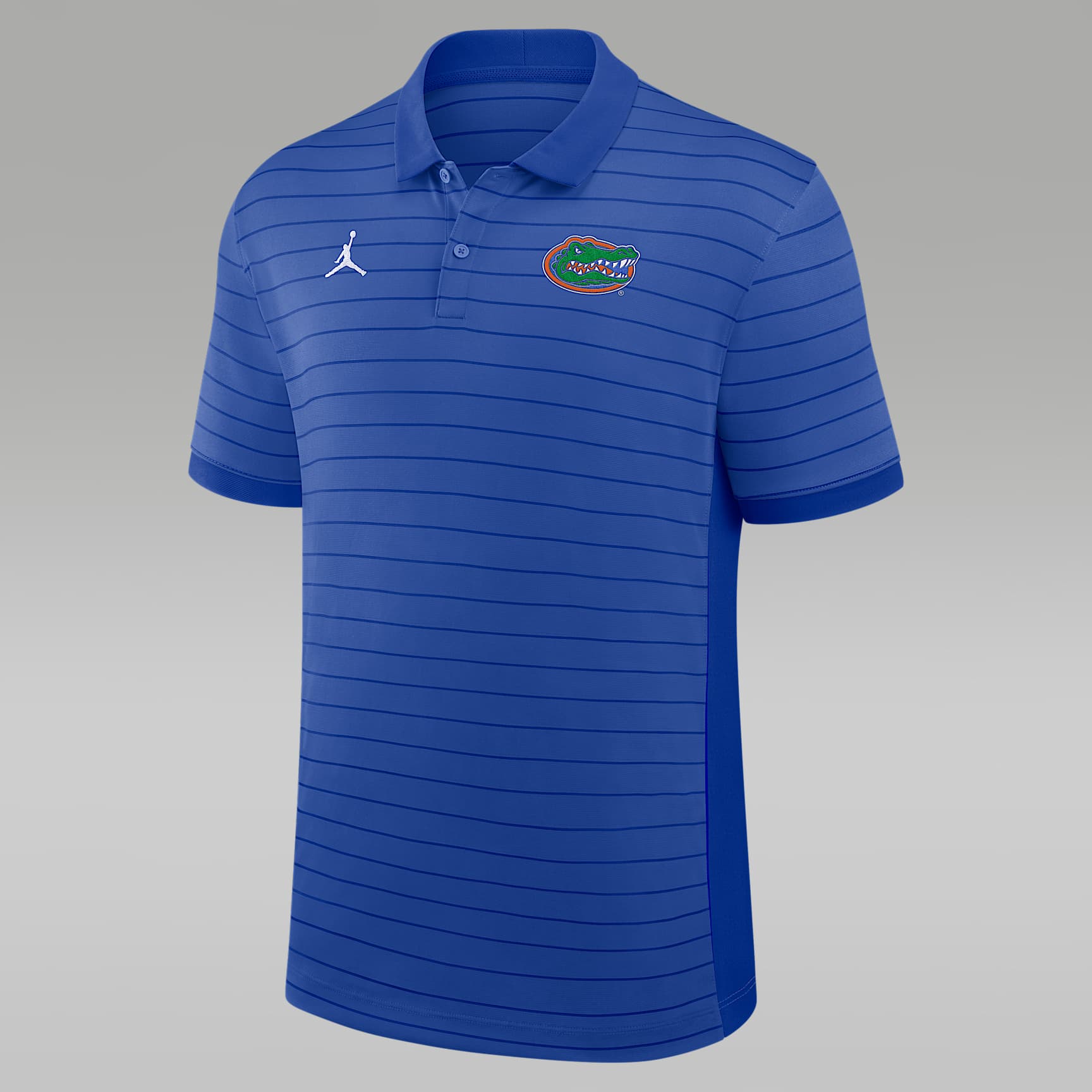 Florida Sideline Victory Stripe Men's Jordan Brand Dri-FIT College Polo