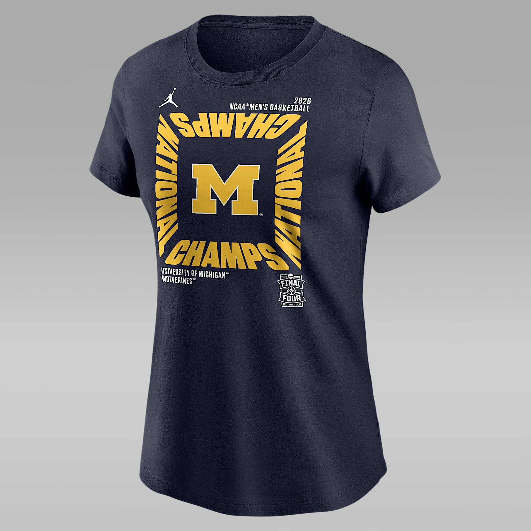Michigan (Men's) Women's Jordan College T-Shirt