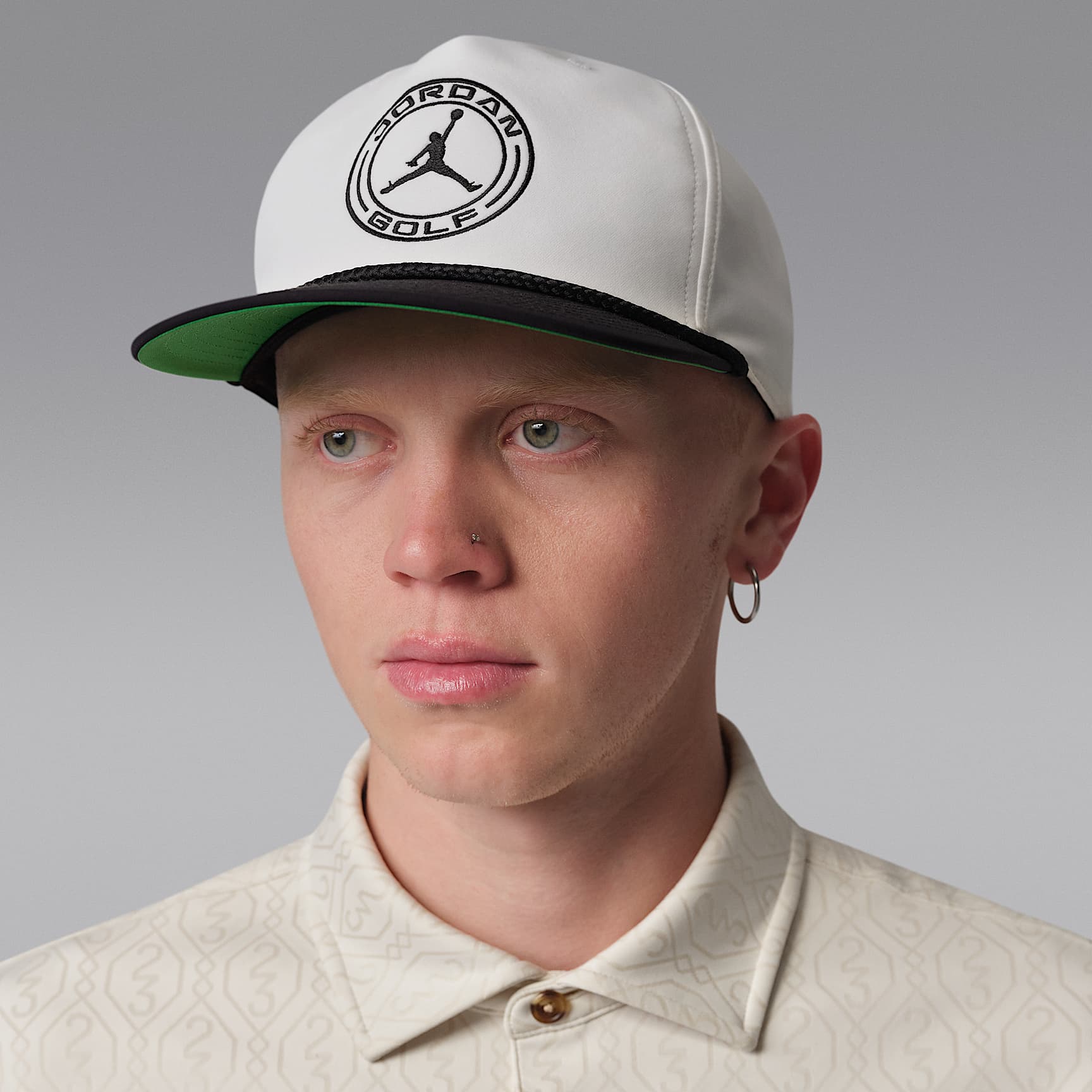 Jordan Pro Structured Dri-FIT Flat-Brim Golf Hat