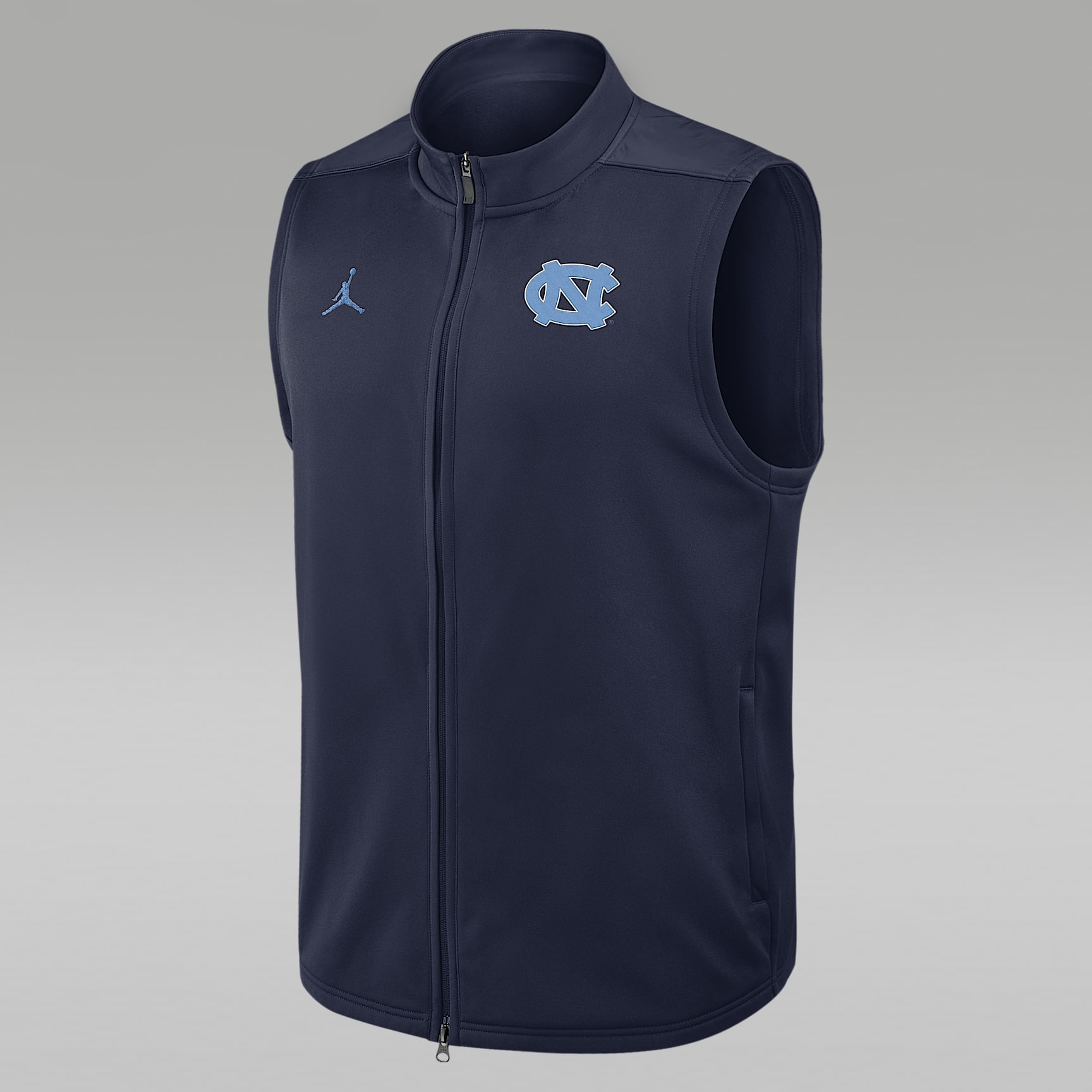 North Carolina Victory Men's Jordan Brand Therma-FIT College Full-Zip Vest