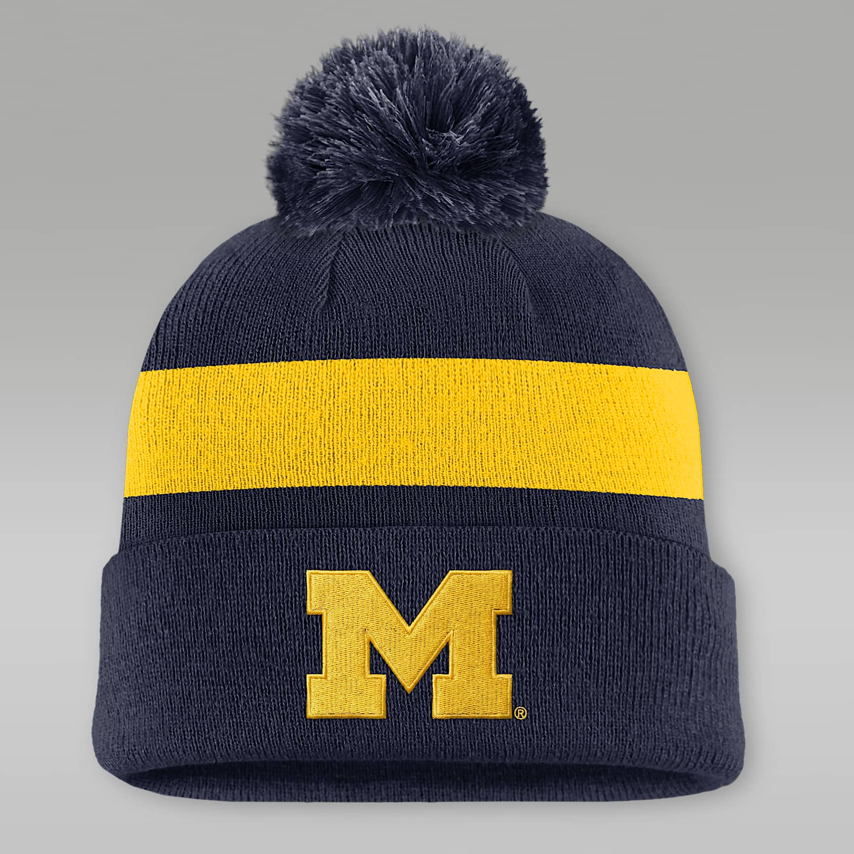 Michigan Peak Men's Jordan Brand College Cuffed Beanie