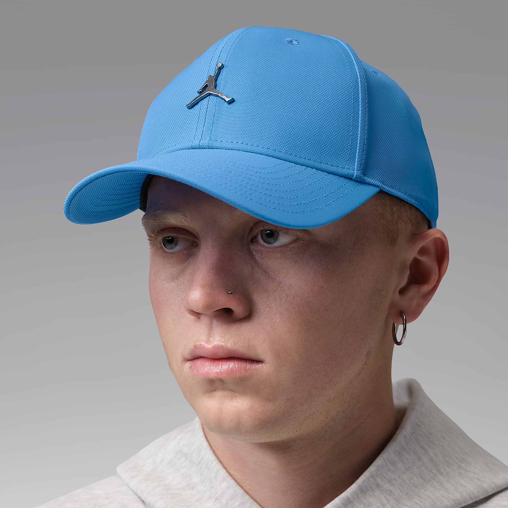Gorra con estructura con Jumpman metálico Jordan Rise