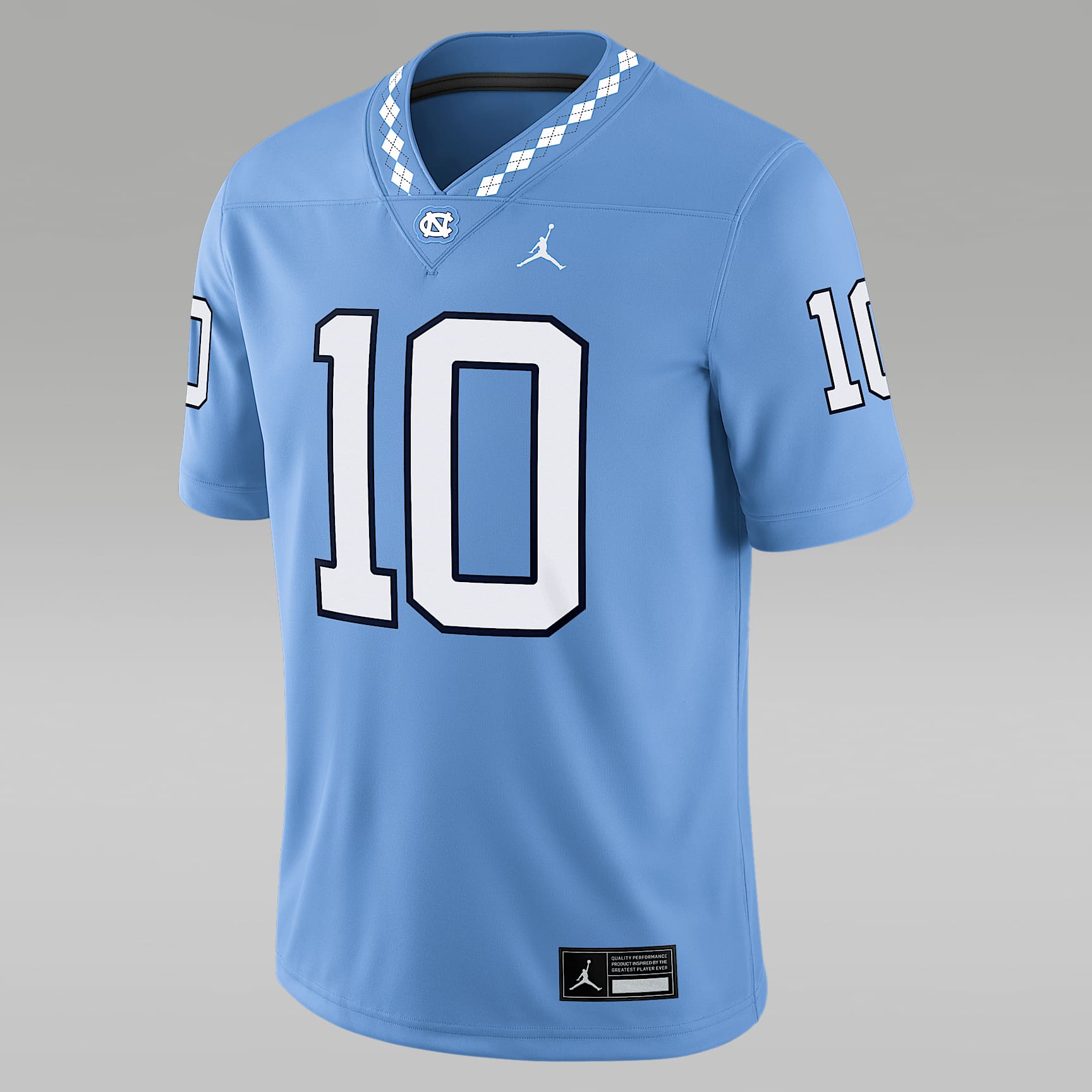 Drake Maye North Carolina Men’s Jordan Brand Dri-FIT College Game Jersey