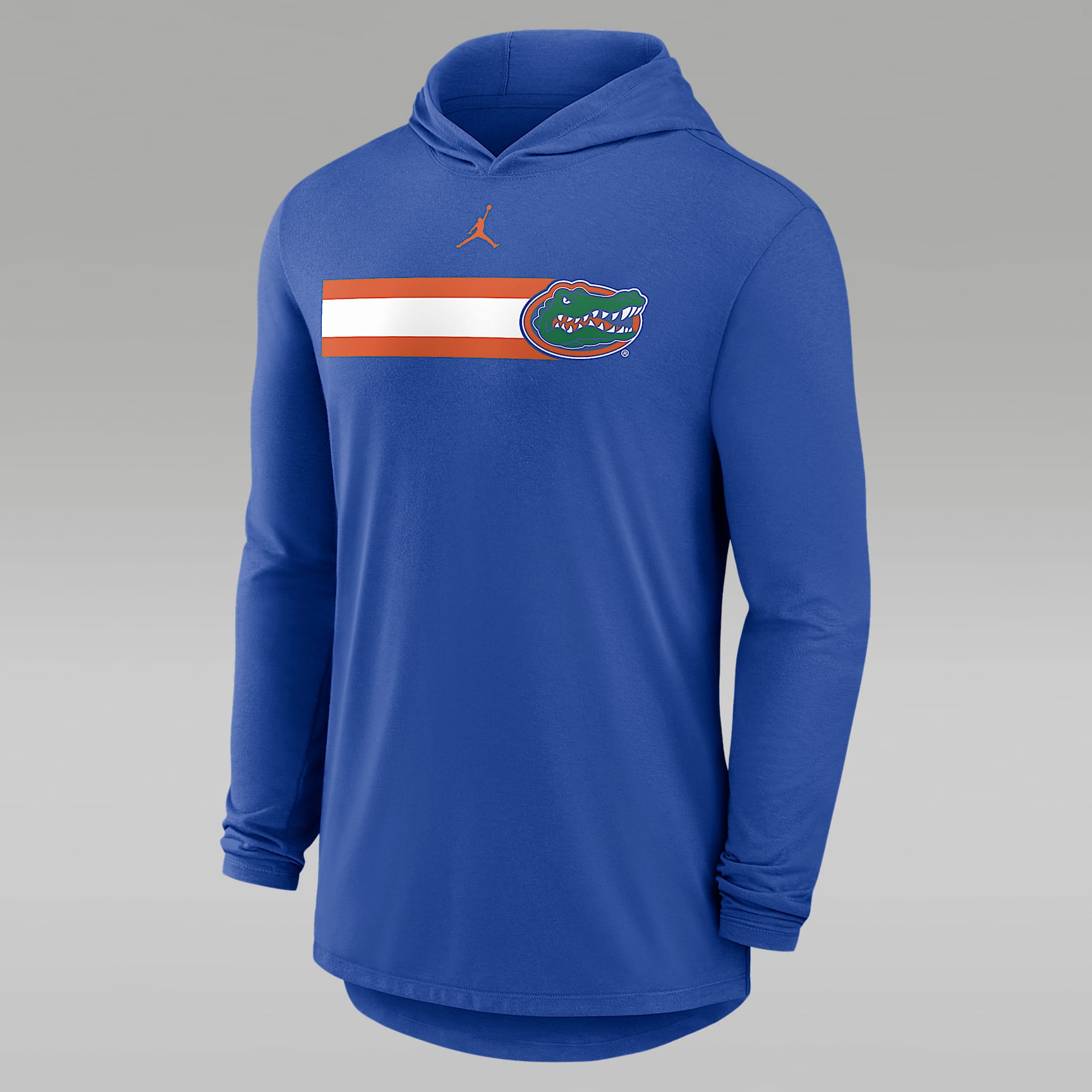 Florida Primetime Pattern Men's Jordan Brand Dri-FIT College Long-Sleeve Hooded T-Shirt
