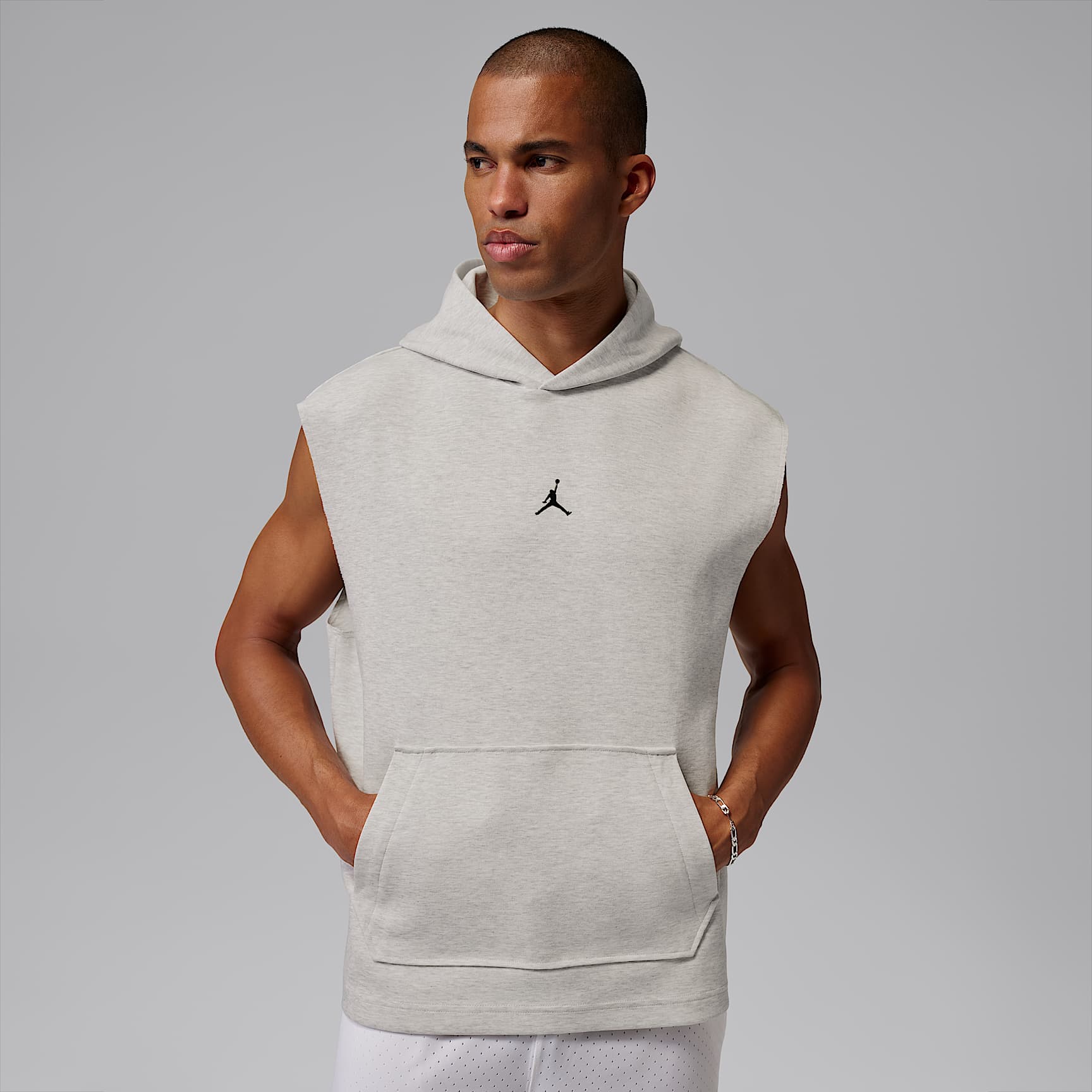 Jordan Sport Hoop Fleece Men's Dri-FIT Sleeveless Pullover Hoodie