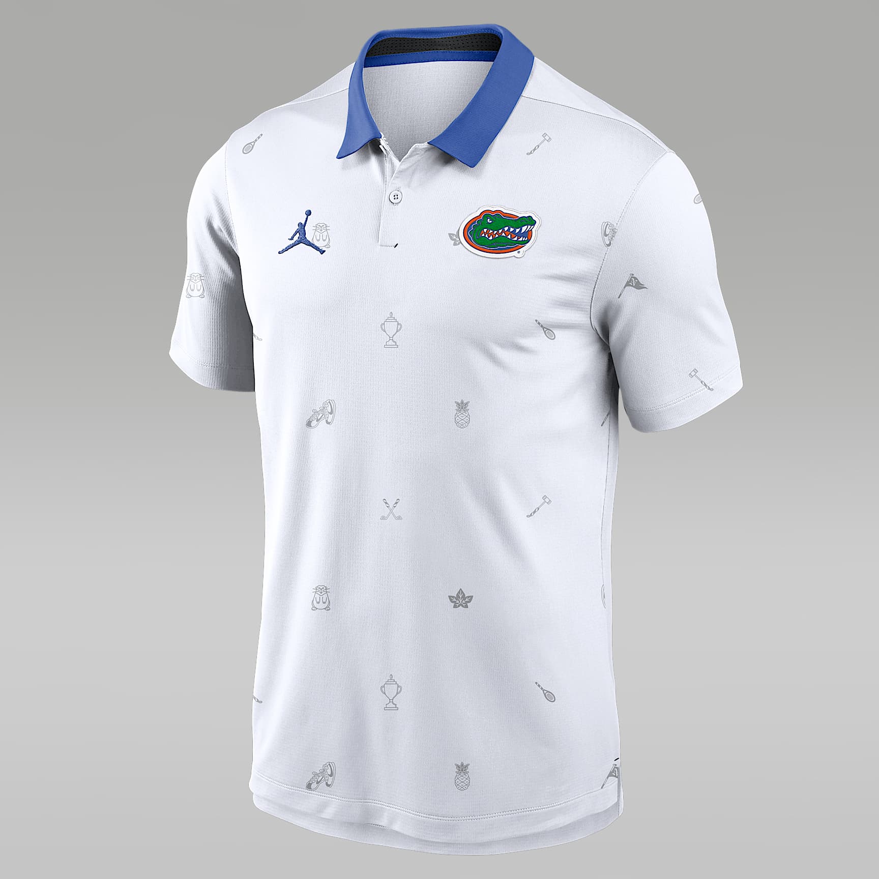 Florida Vapor Pattern Men's Jordan Brand Dri-FIT College Polo