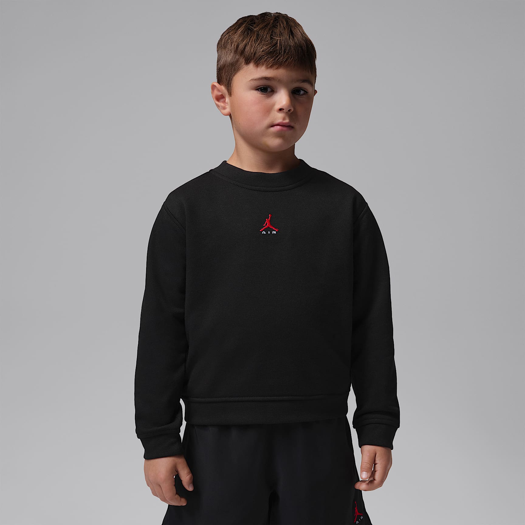 Jordan Little Kids' Brooklyn French Terry Crew