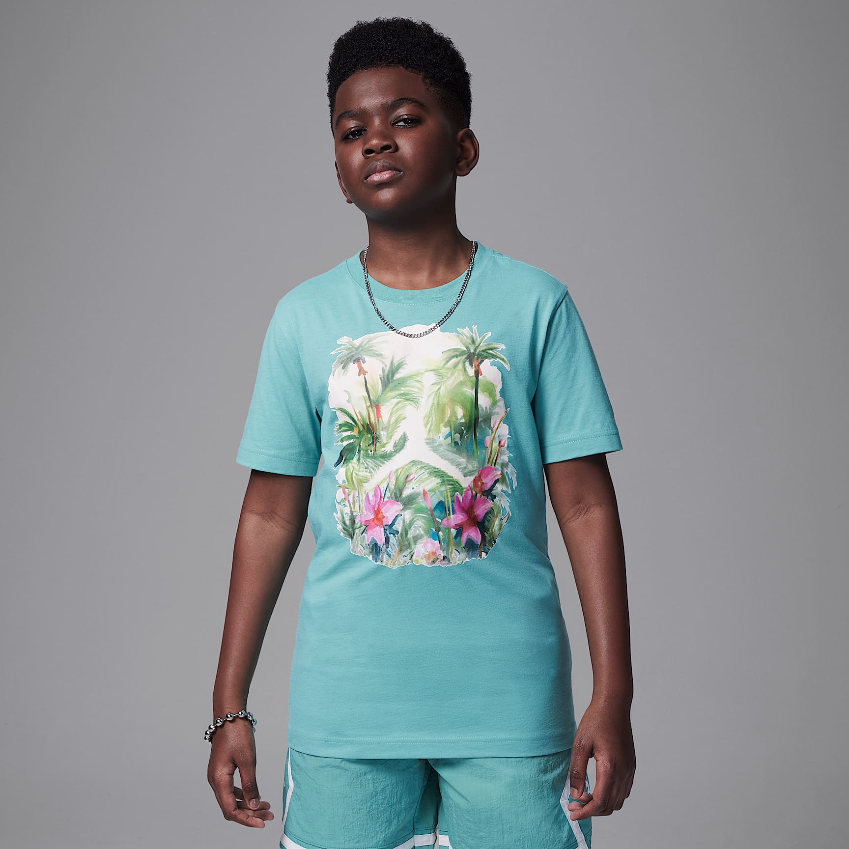 ジョーダン フライト エッセンシャル ジュニア プールサイド ジャンプマン Tシャツ