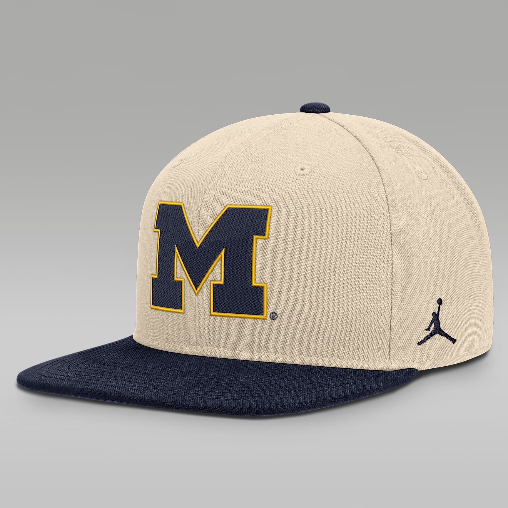 Michigan Campus Prep Men's Jordan Brand Dri-FIT College Adjustable Hat