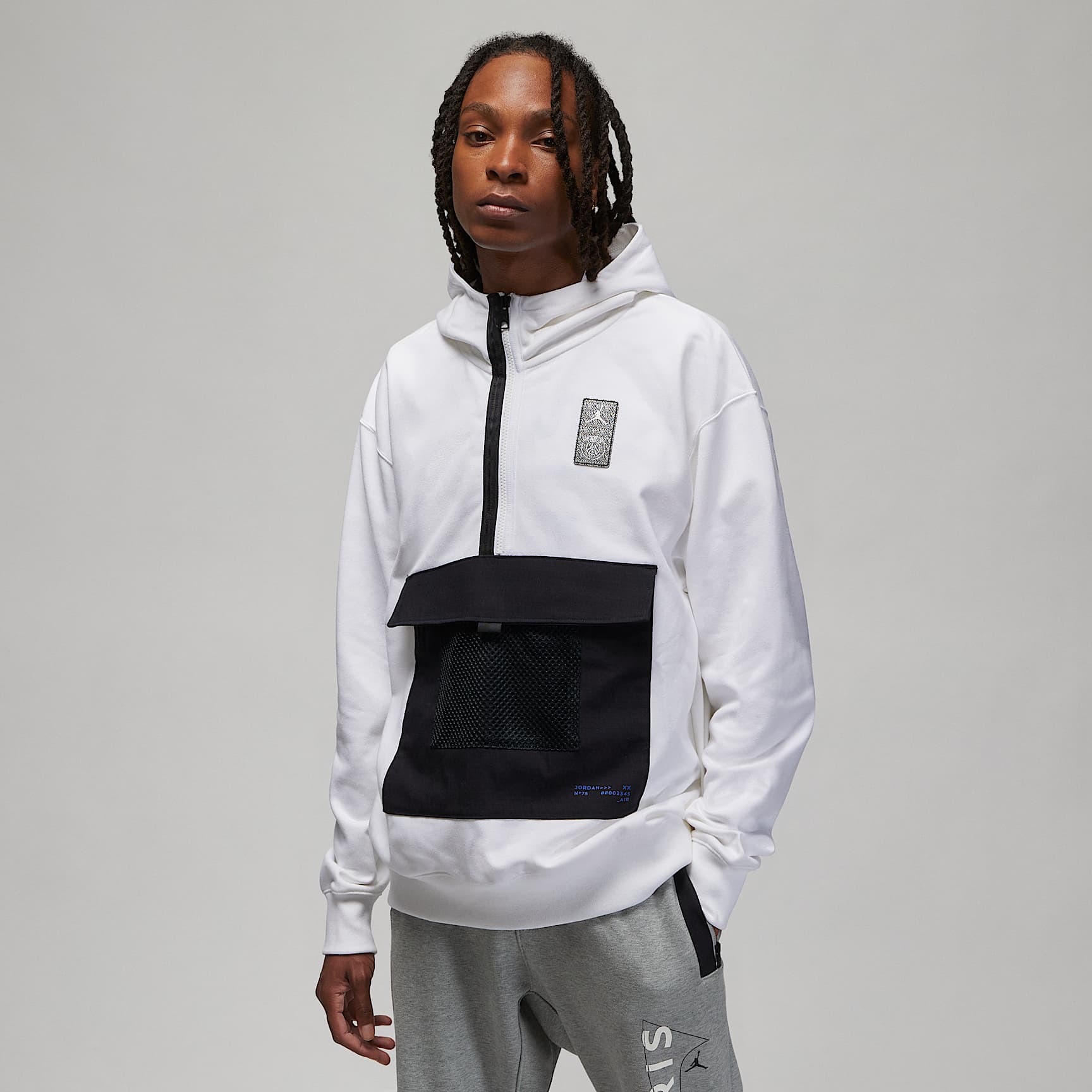 Paris Saint-Germain 男款 Statement 套頭連帽上衣