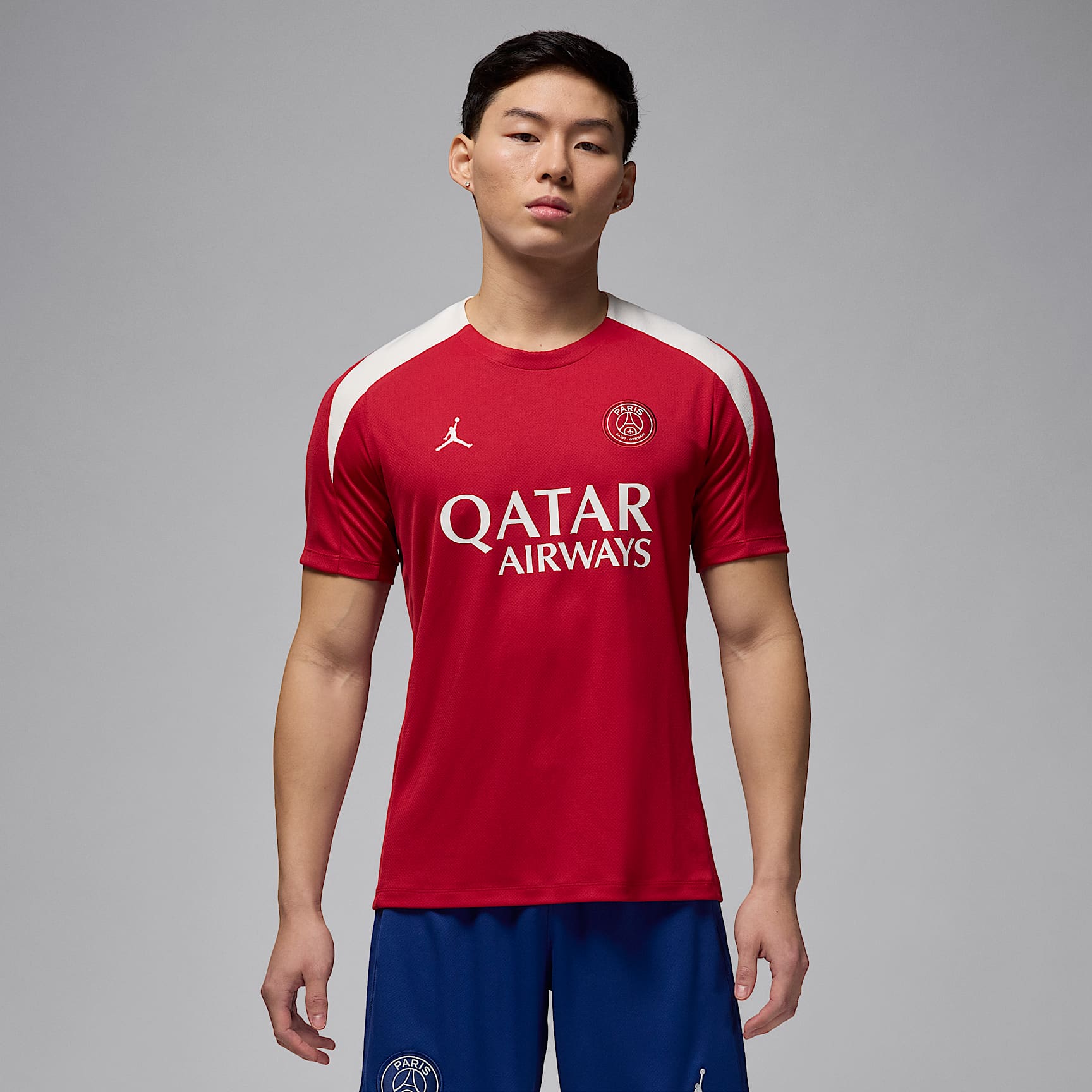 Paris Saint-Germain Strike Fourth Men's Jordan Dri-FIT Football Knit Short-Sleeve Top