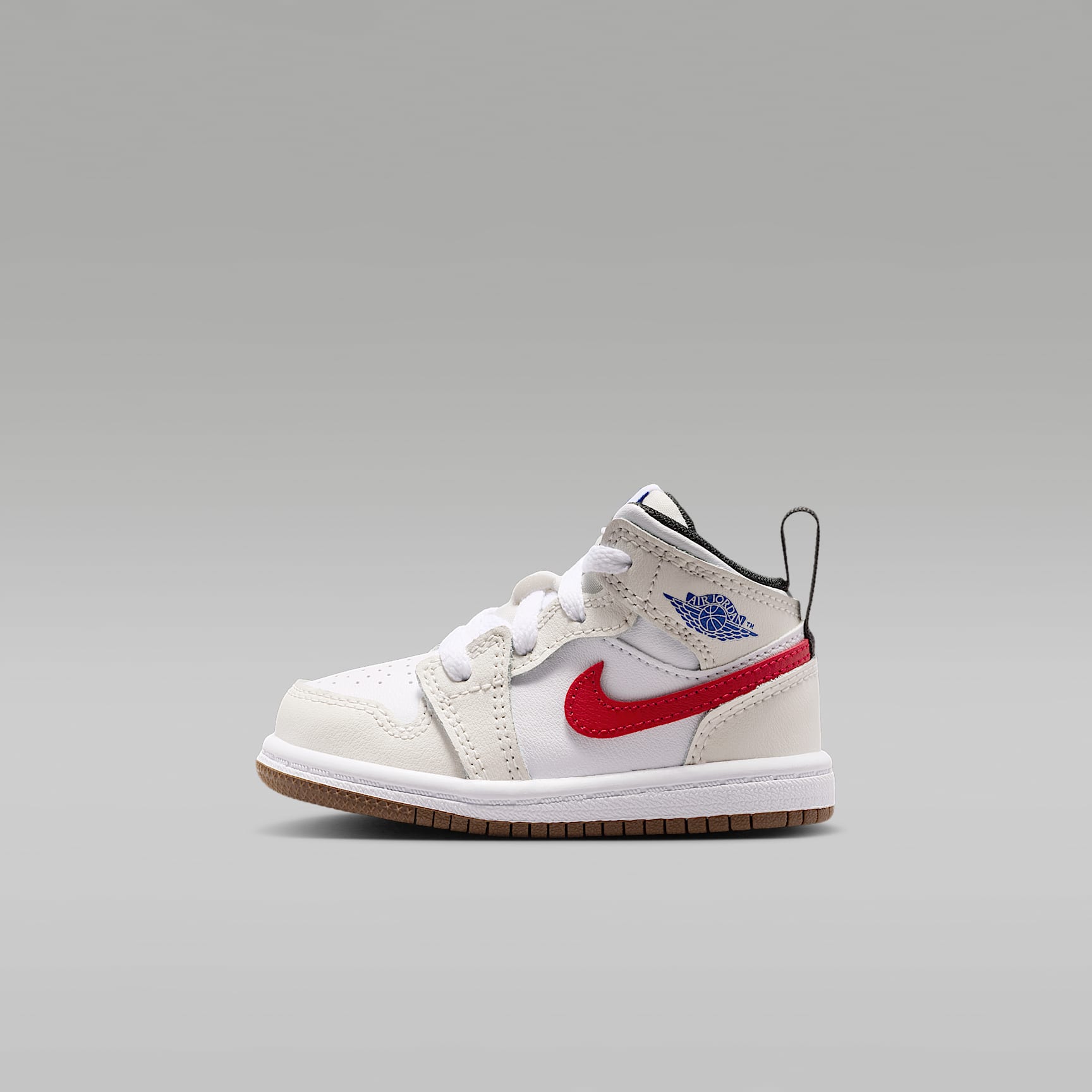 Jordan 1 Mid-sko til babyer/småbørn