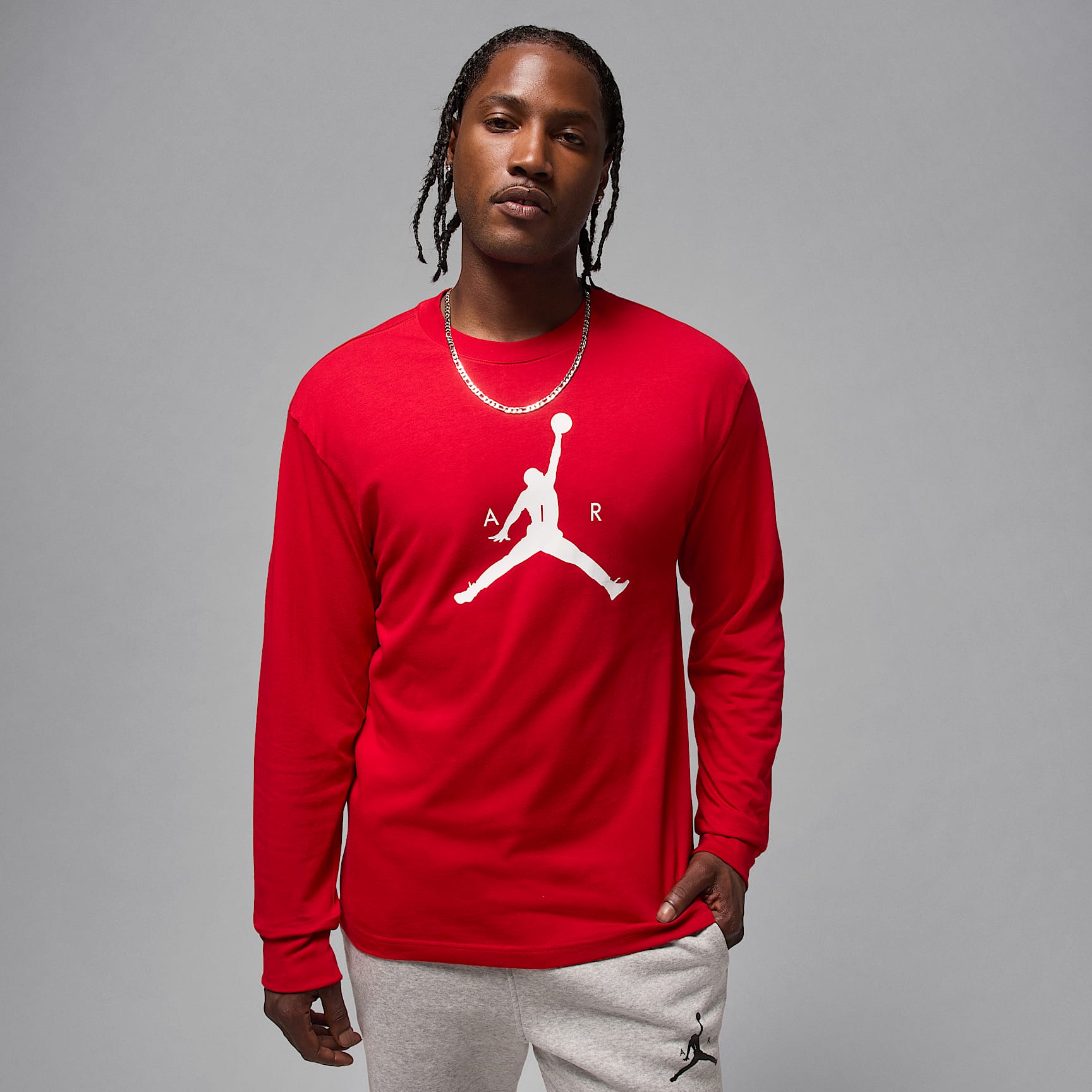 Playera de manga larga para hombre Jordan Jumpman