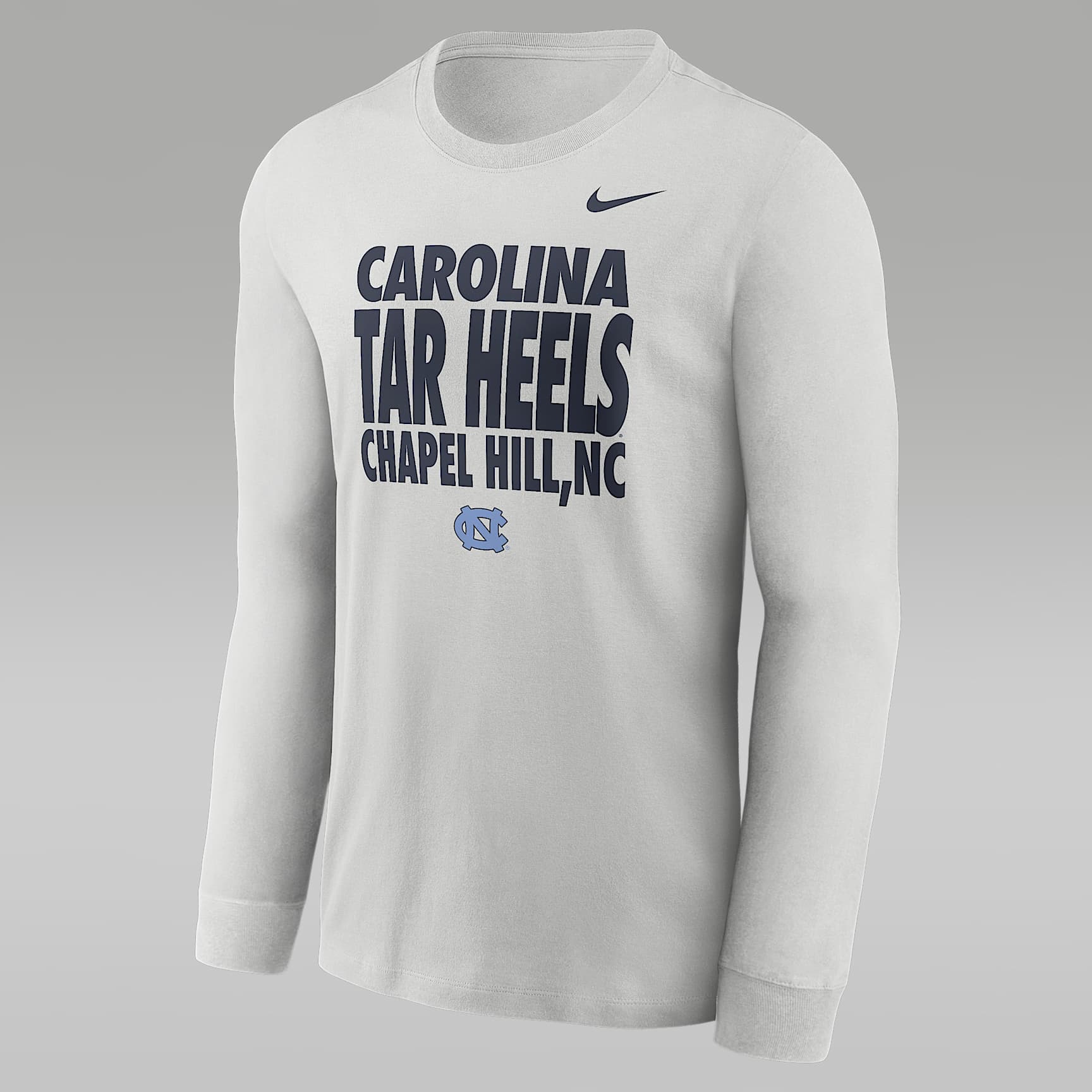 North Carolina Sideline Slogan Men's Jordan Brand Dri-FIT College Long-Sleeve T-Shirt
