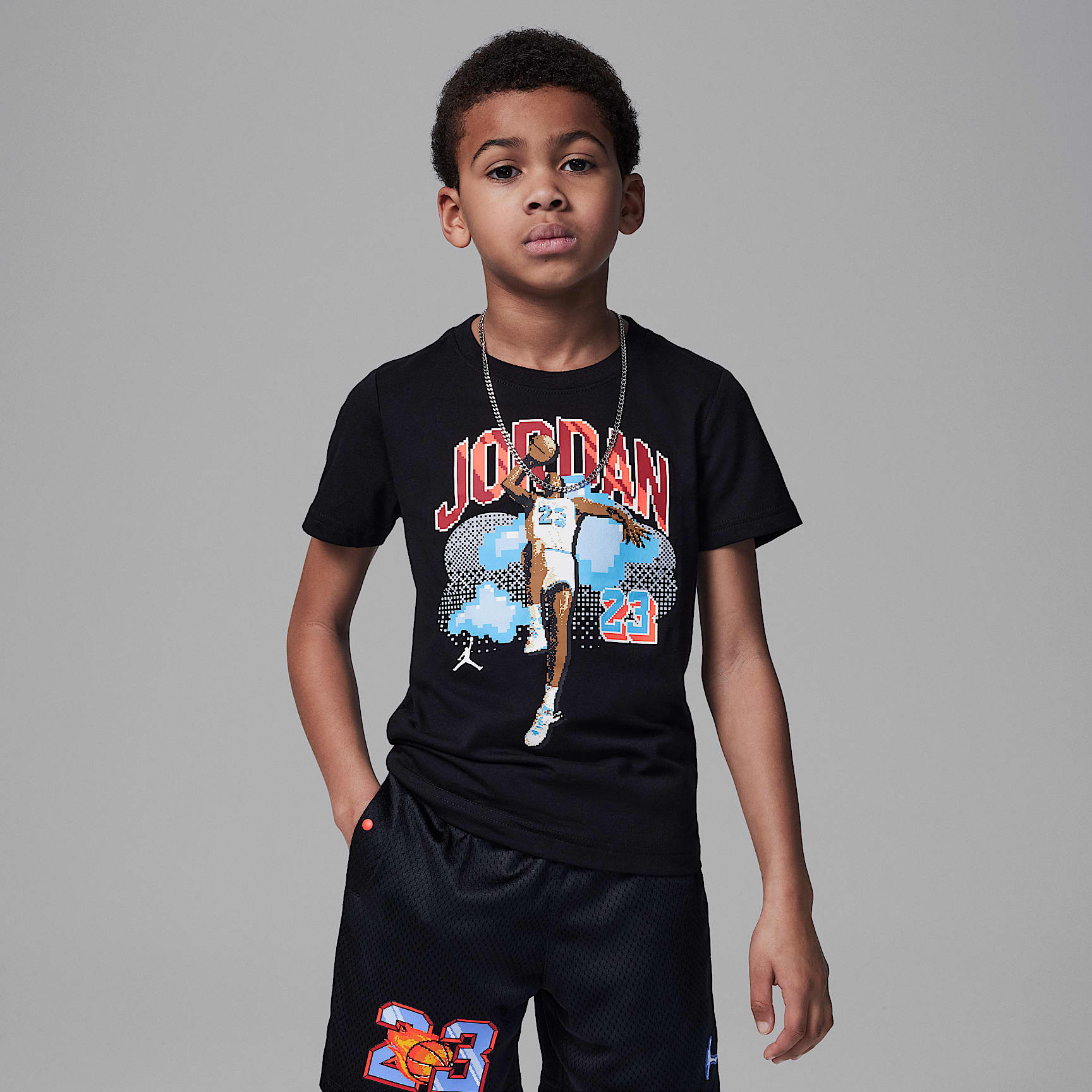 Playera Digi para niños talla pequeña Jordan Customized Air