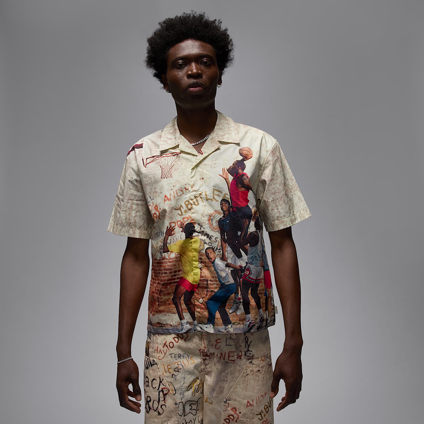 エア ジョーダン メンズ キャンプ シャツ