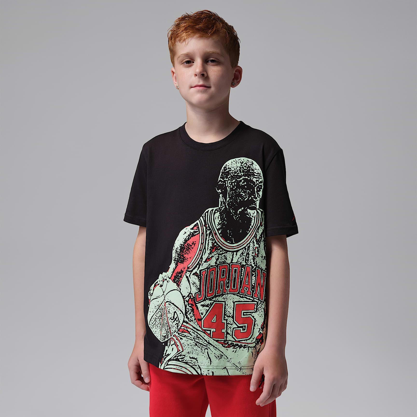 Playera 45 Drive para niños talla grande Jordan