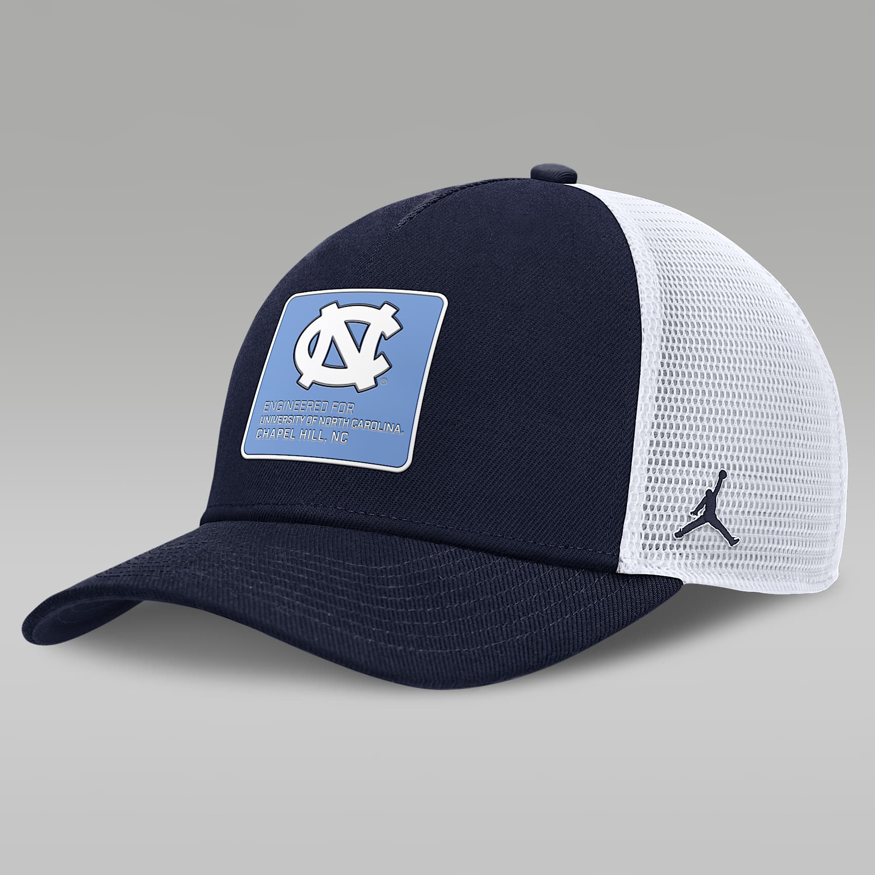 North Carolina On-Field Rise Engineered Men's Jordan Brand College Trucker Adjustable Hat