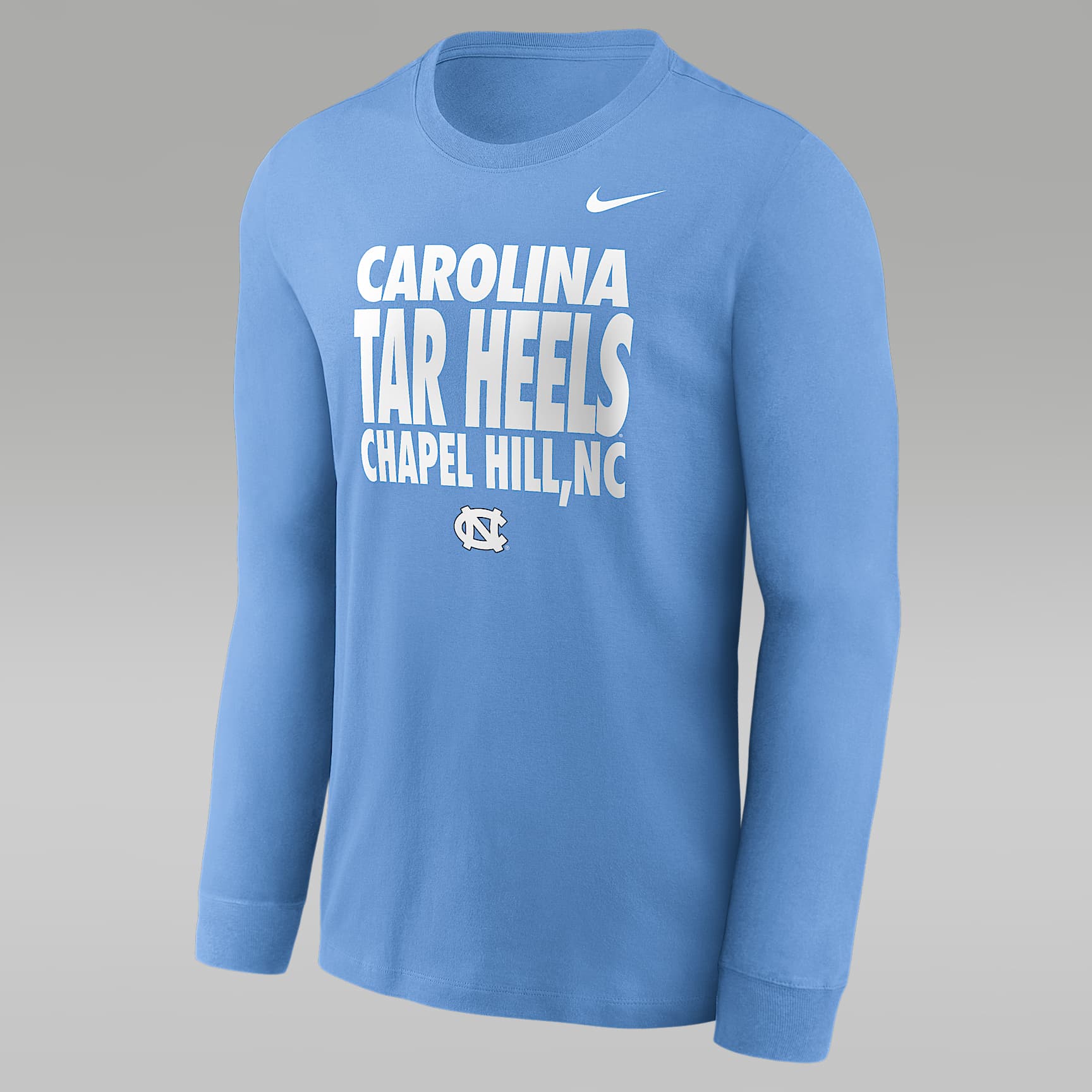 North Carolina Sideline Slogan Men's Jordan Brand Dri-FIT College Long-Sleeve T-Shirt