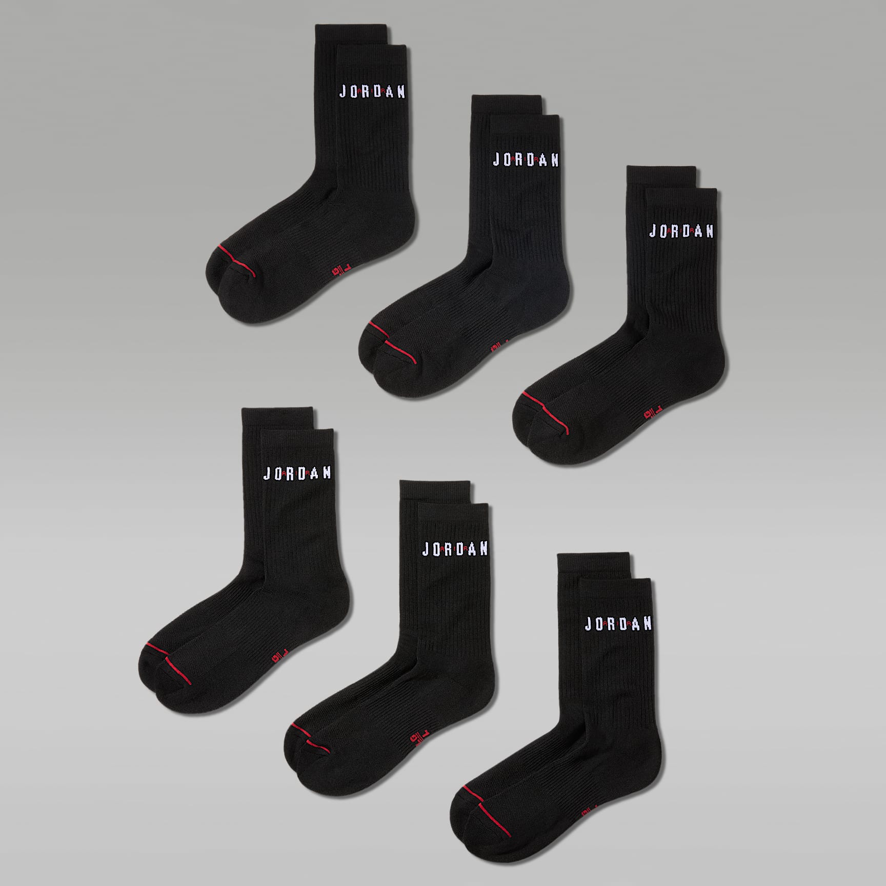 Jordan Everyday Crew Socks (6 Pairs)