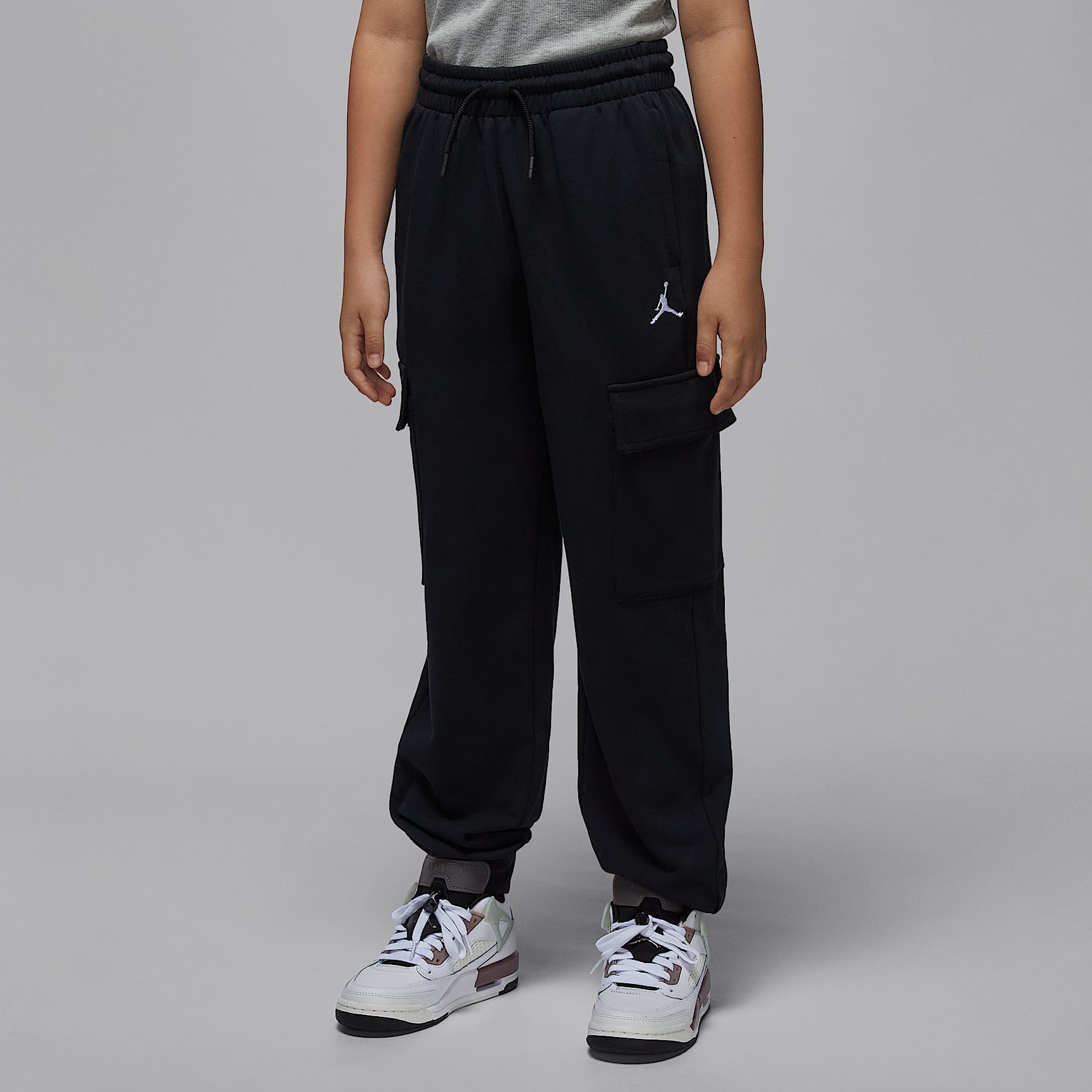 조던 주니어 브루클린 프렌치 테리 카고 팬츠