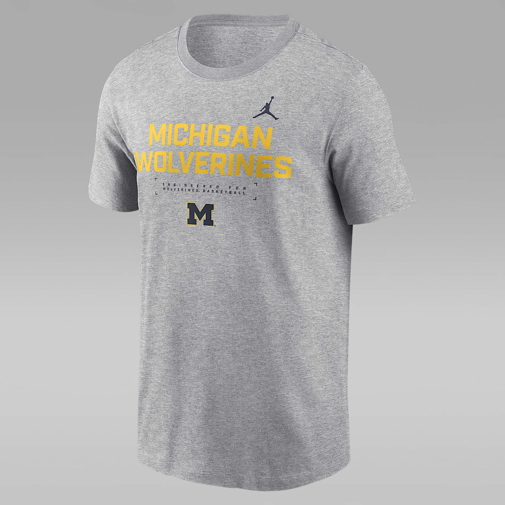 Michigan Courtside Basketball Men's Jordan Brand Dri-FIT College T-Shirt