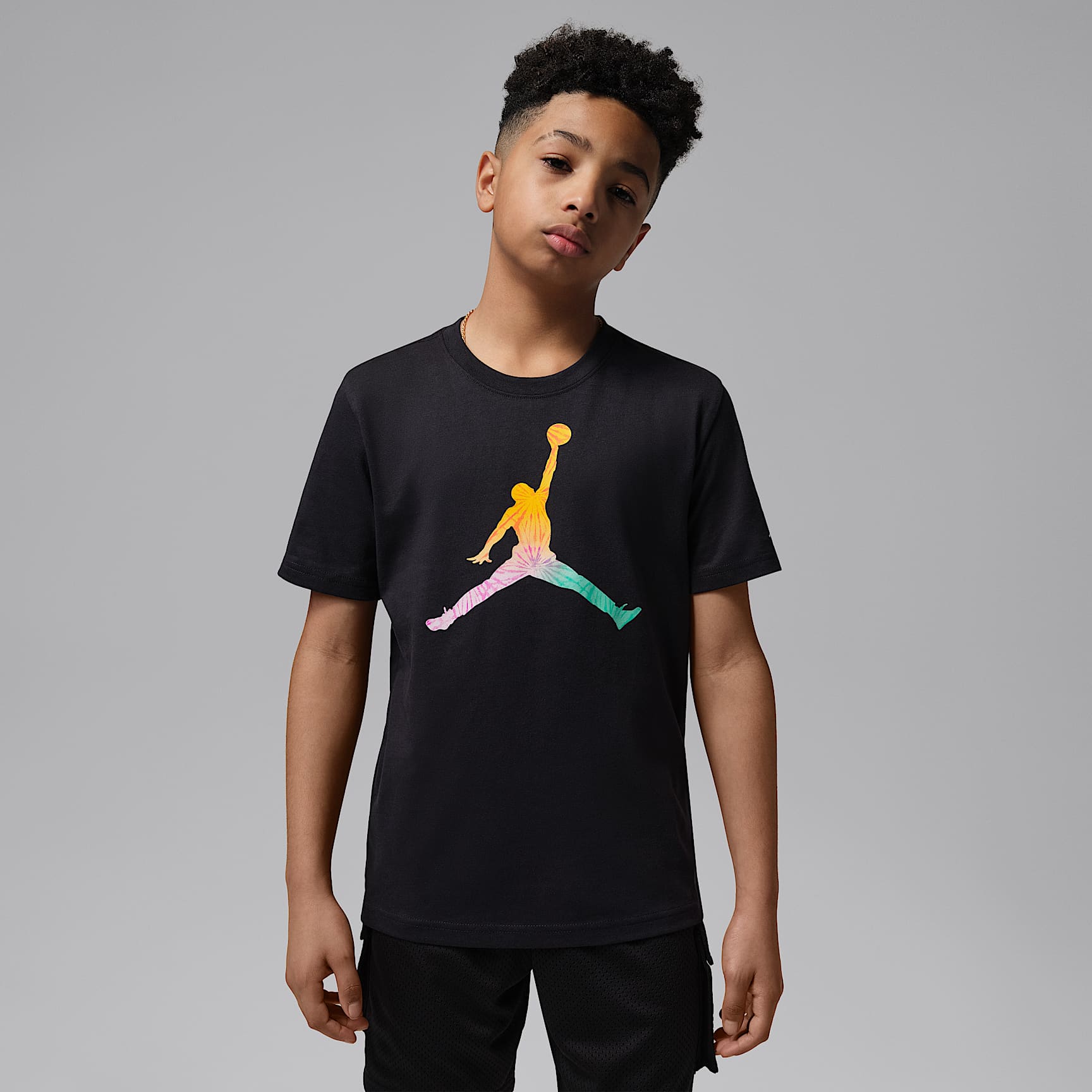 Jordan batikolt Jumpman póló nagyobb gyerekeknek