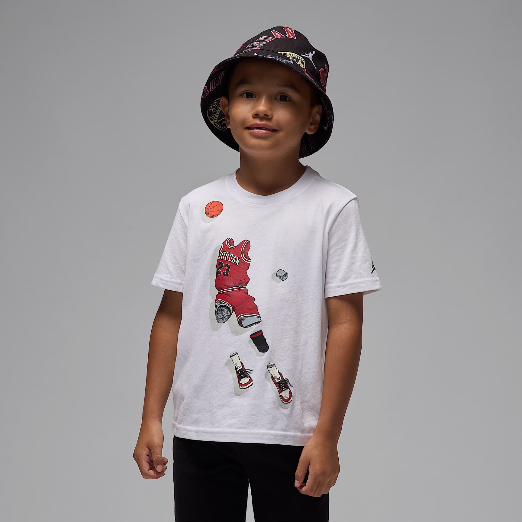 Playera Ghostman para niños talla pequeña Jordan