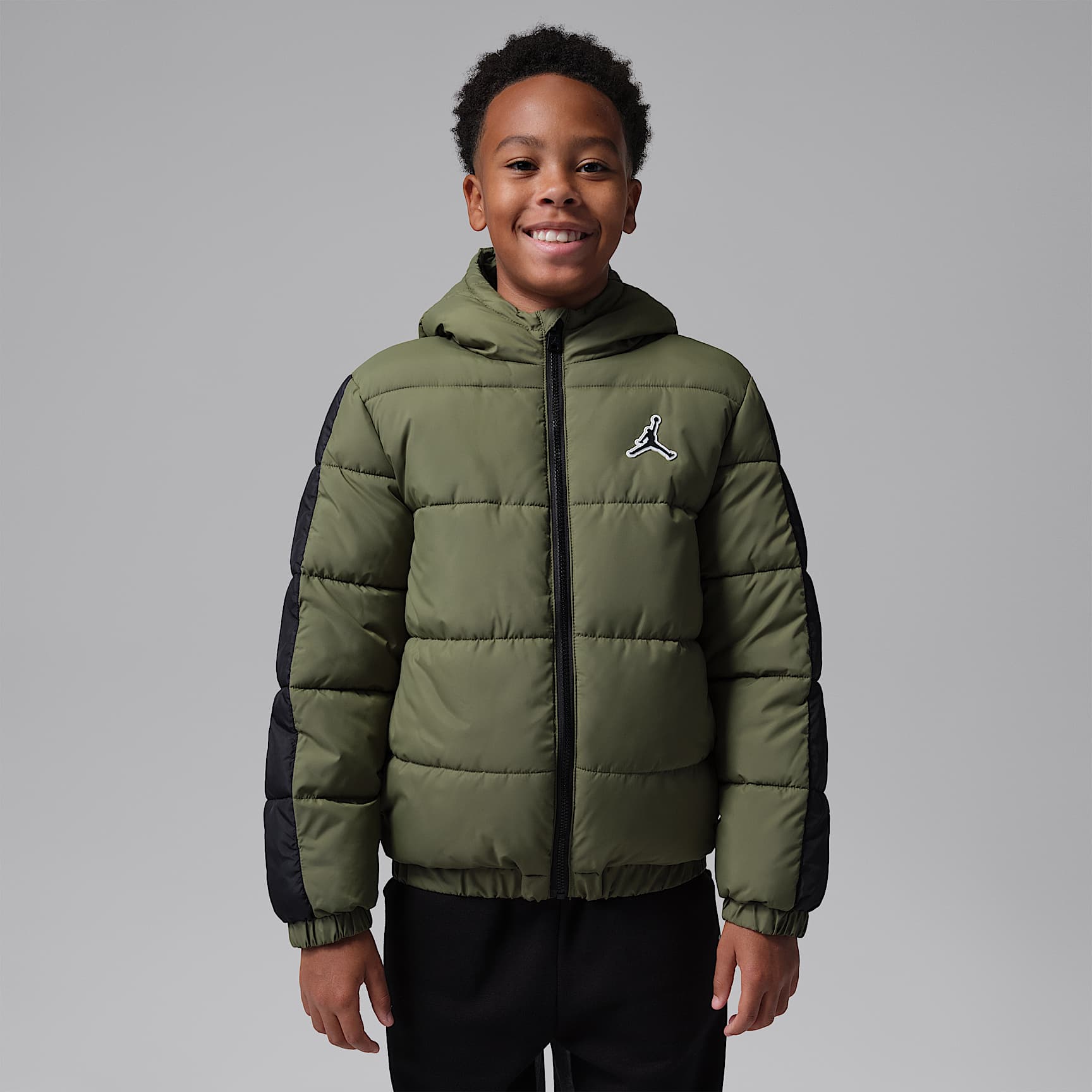 Jordan Big Kids' Colorblock Puffer Jacket