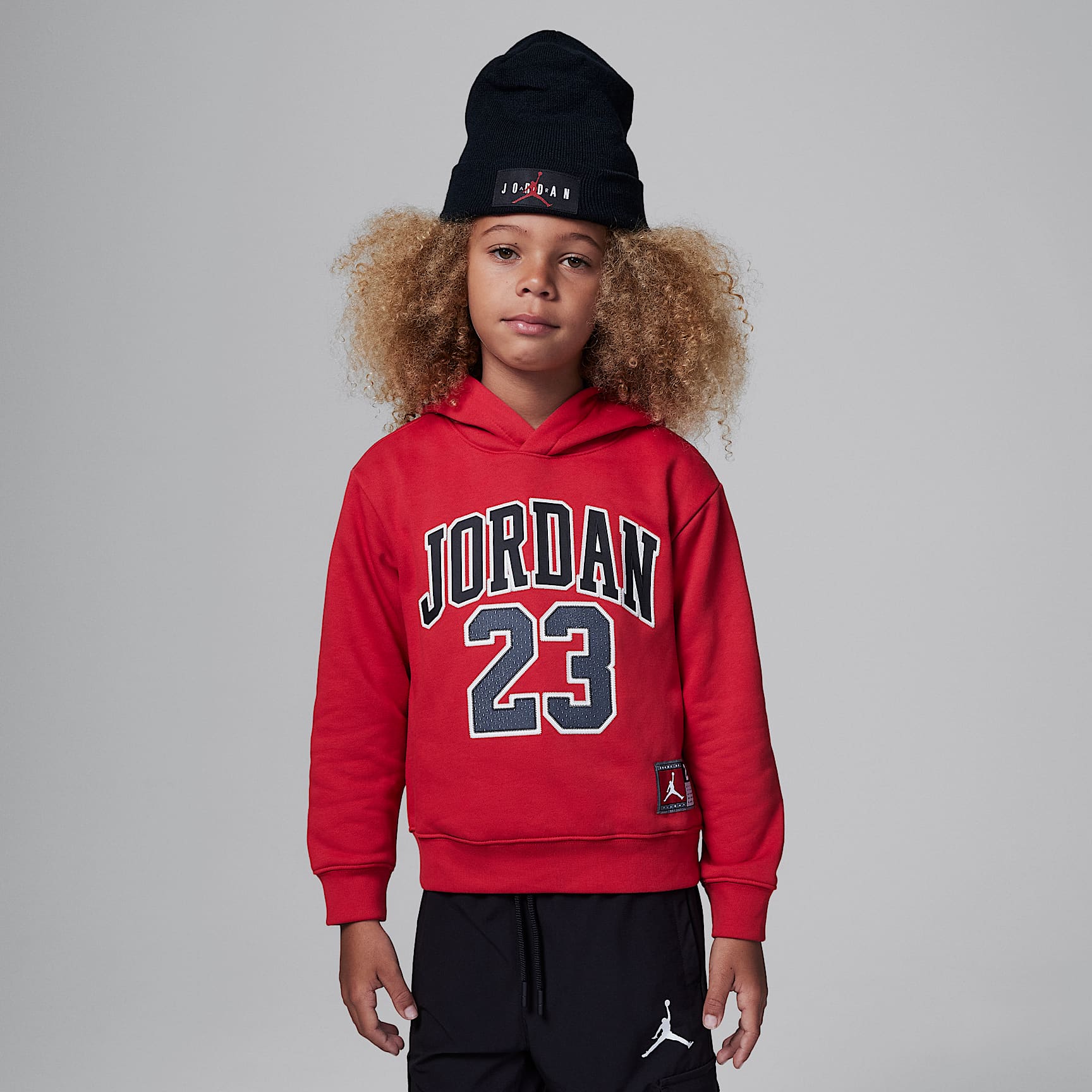 Sudadera con gorro para niños de preescolar Jordan Fleece Pullover Hoodie