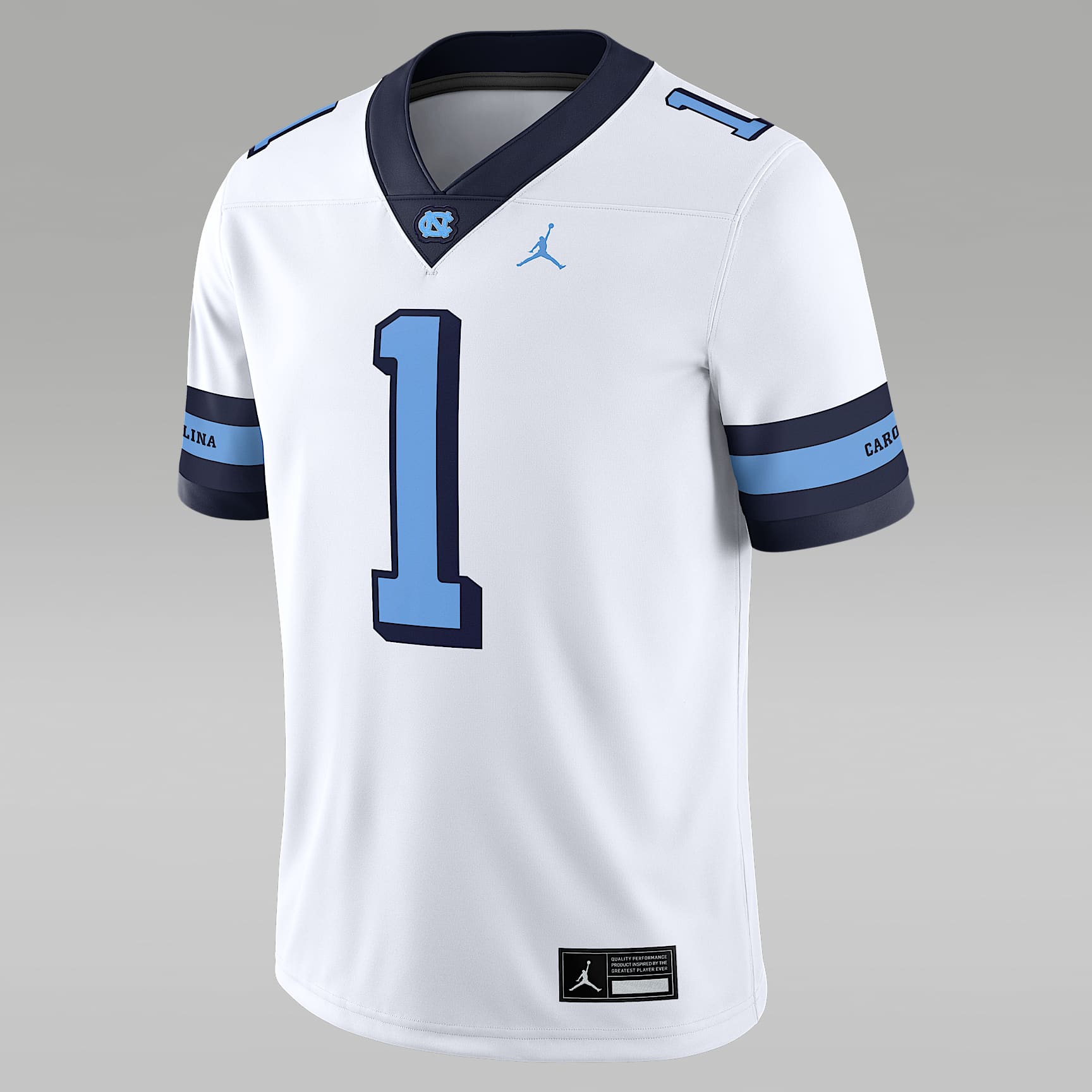 North Carolina Tar Heels Men's Jordan Brand Dri-FIT College Game Jersey
