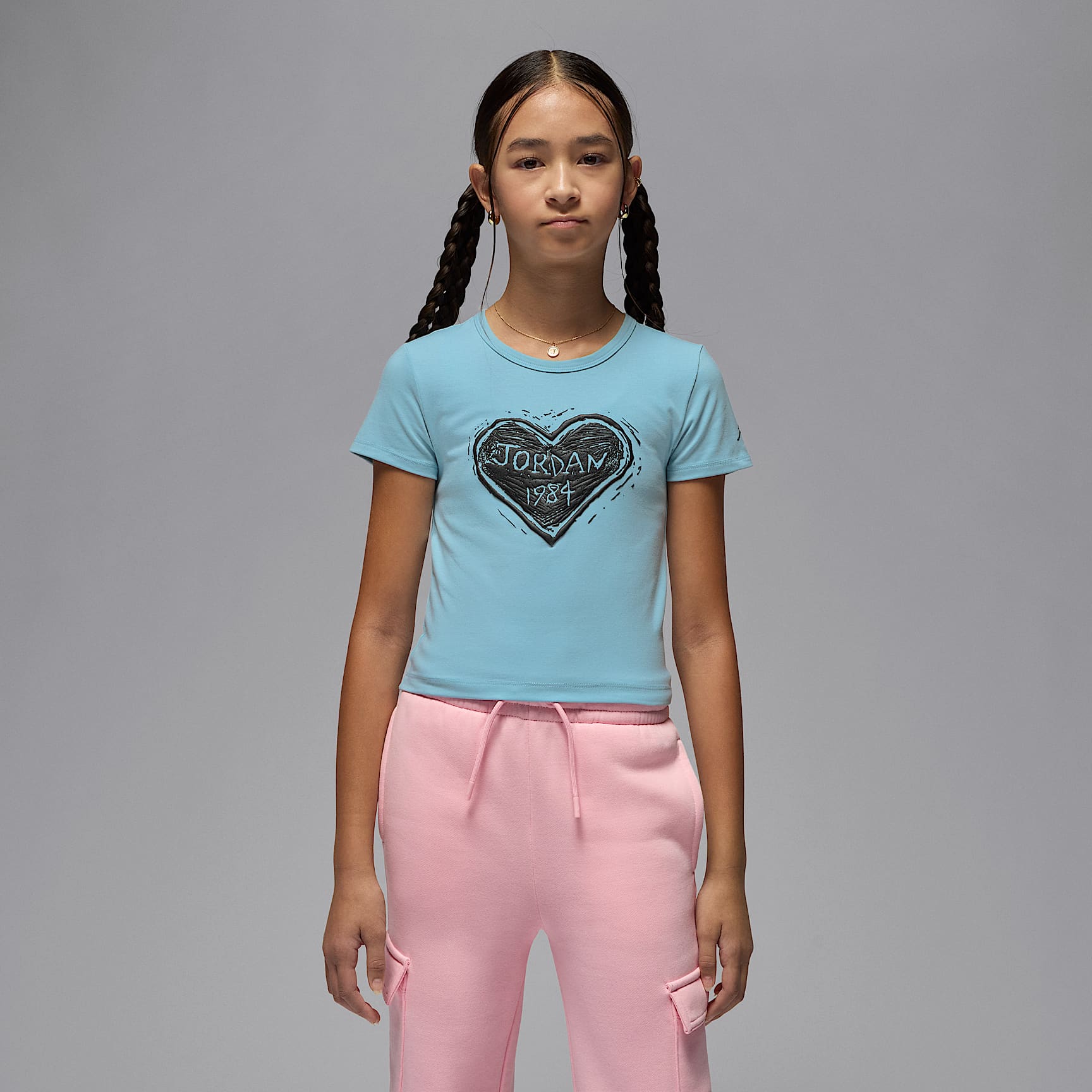 Jordan Big Kids' Etched Wood T-Shirt