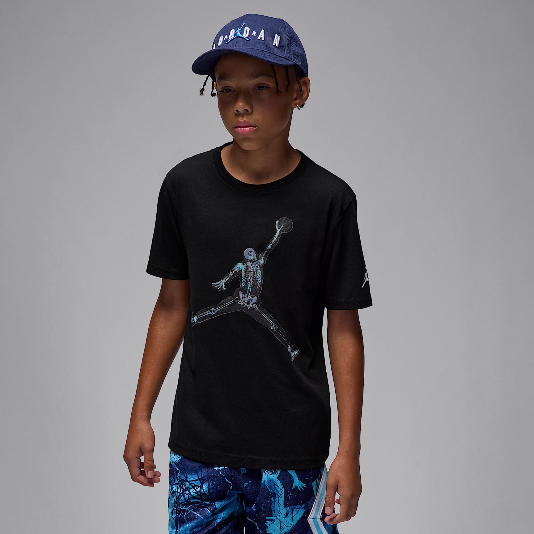 T-Shirt Skeleton Jumpman Jordan για μεγάλα παιδιά