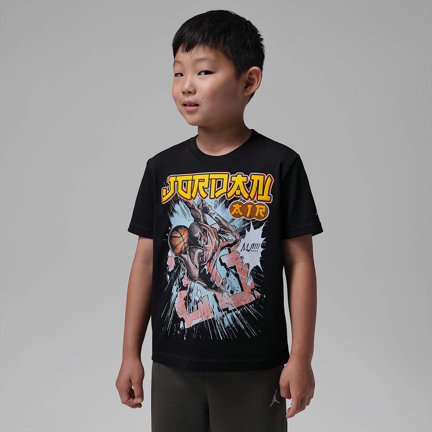 Playera Brooklyn Shattered Backboard para niños talla pequeña Jordan
