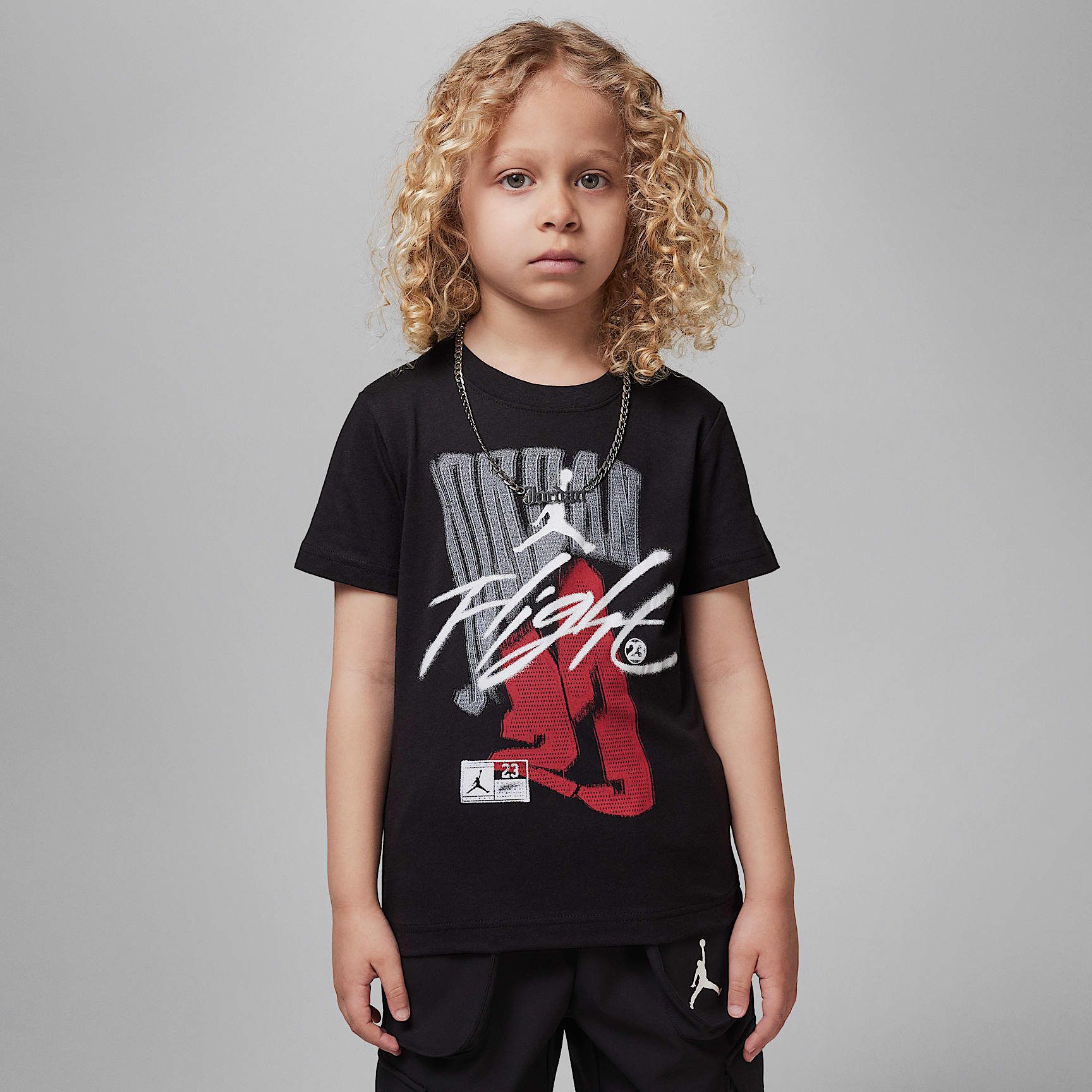 Jordan Little Kids' Fadeaway Flight T-Shirt