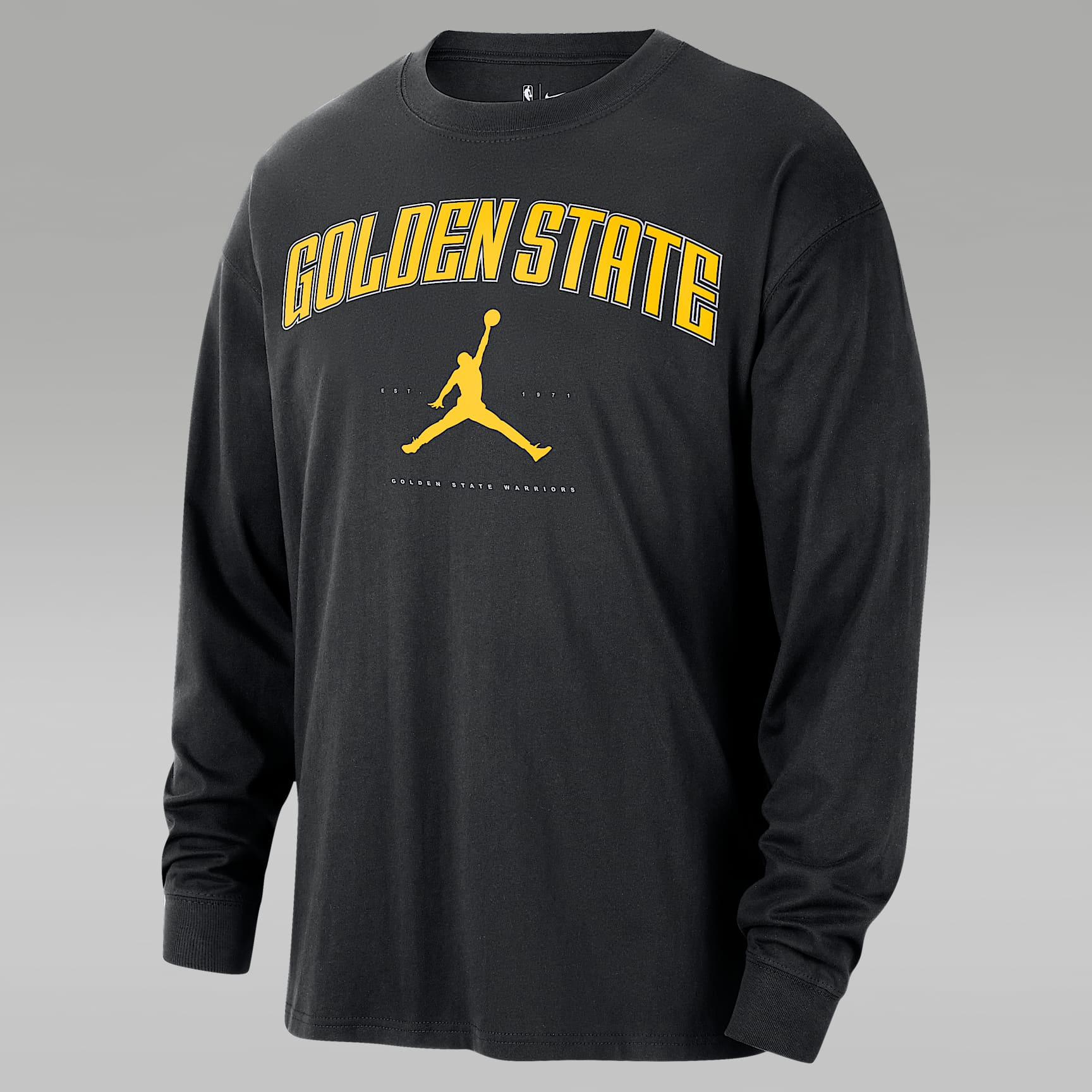Golden State Warriors Essential Men's Jordan NBA Long-Sleeve T-Shirt