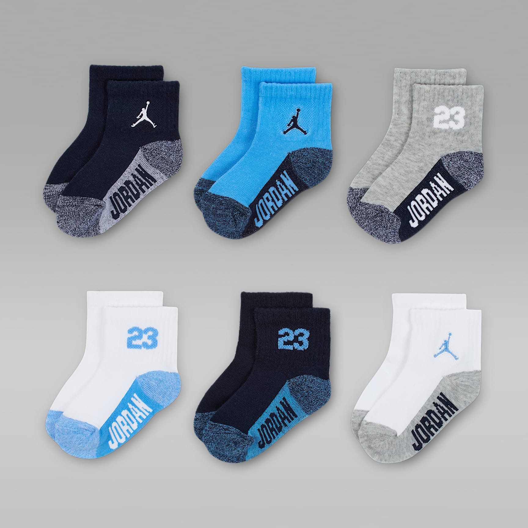 Jordan Baby Infant Socks (6 Pairs)
