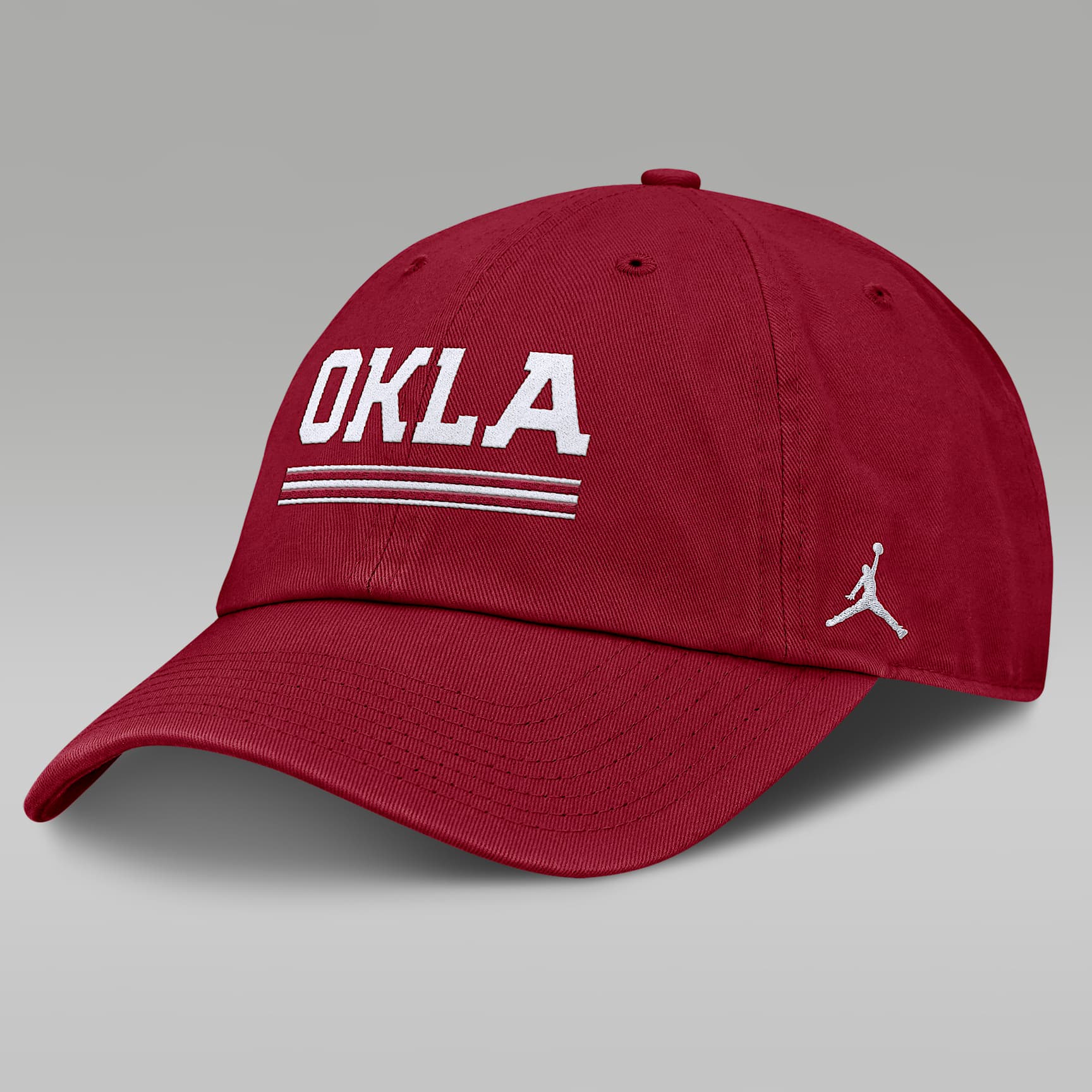 Oklahoma Primetime Campus Club Men's Jordan Brand College Adjustable Hat