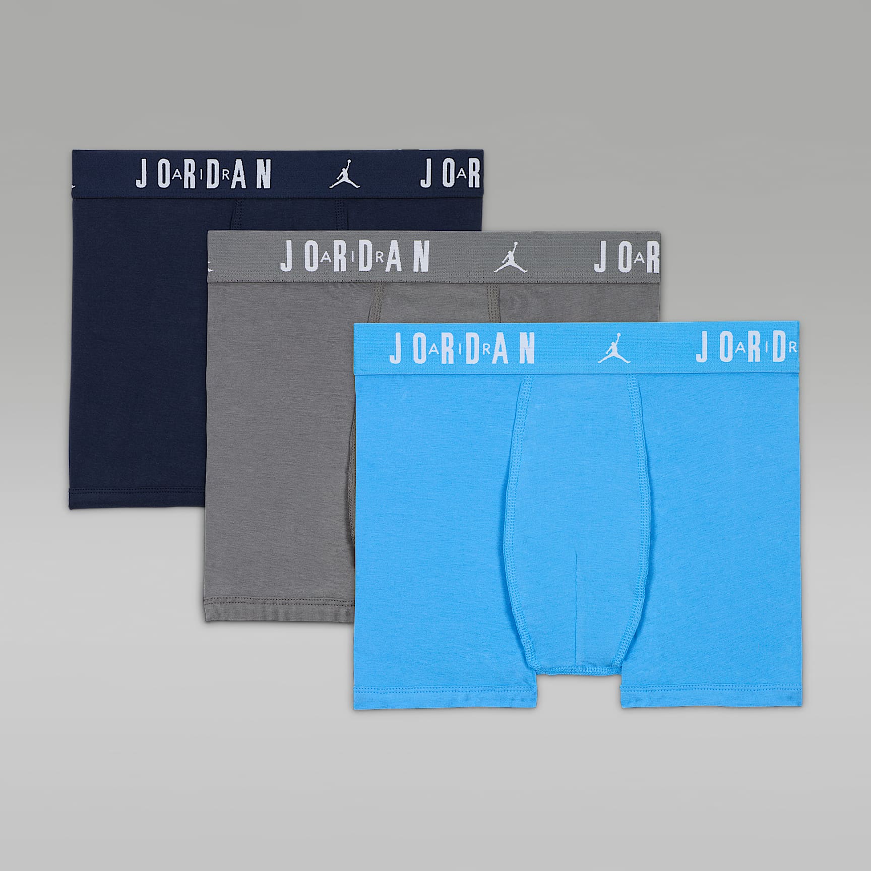 Bavlněné boxerky Jordan Flight pro větší děti (3 kusy)