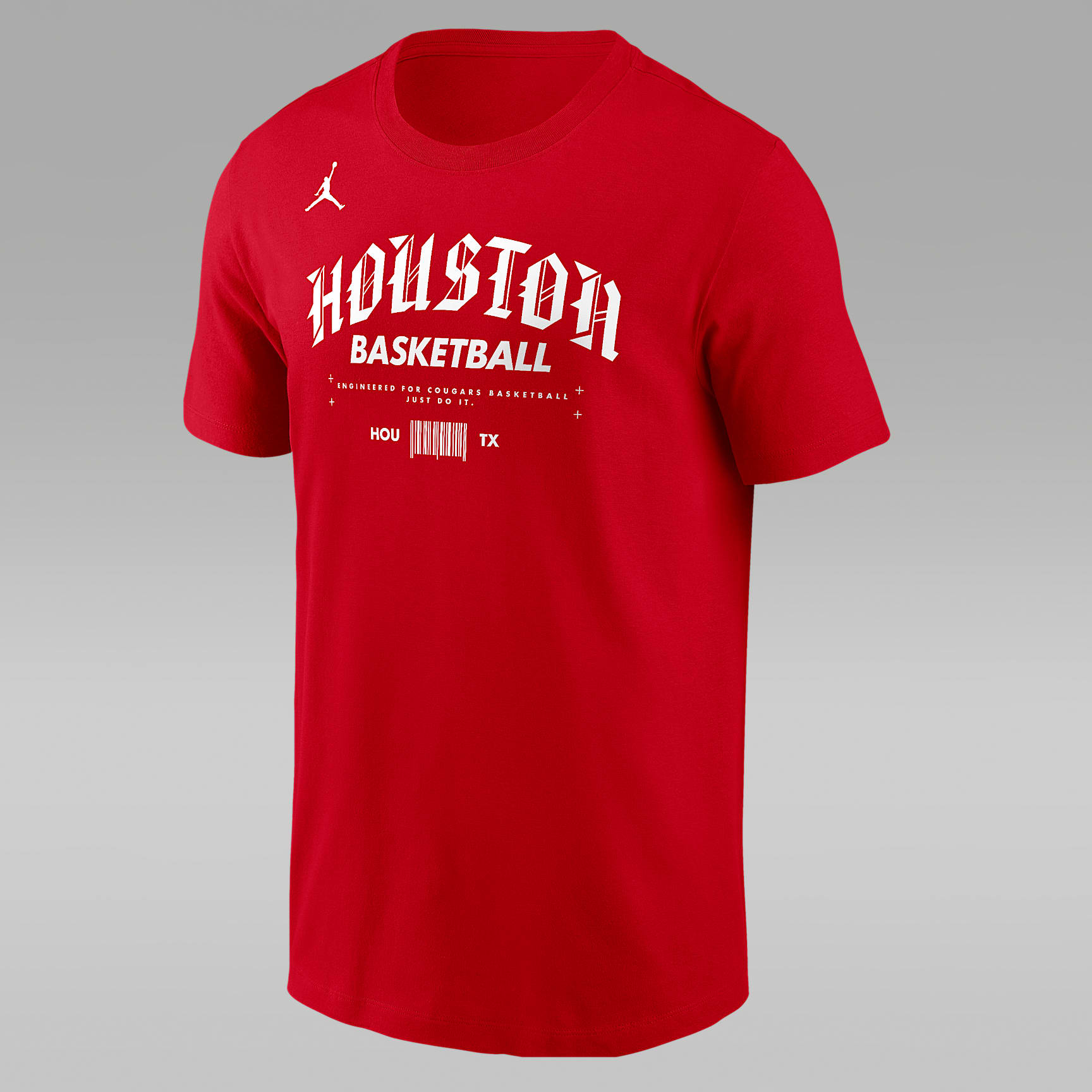 Houston Cougars Men's Jordan NCAA Cotton T-Shirt