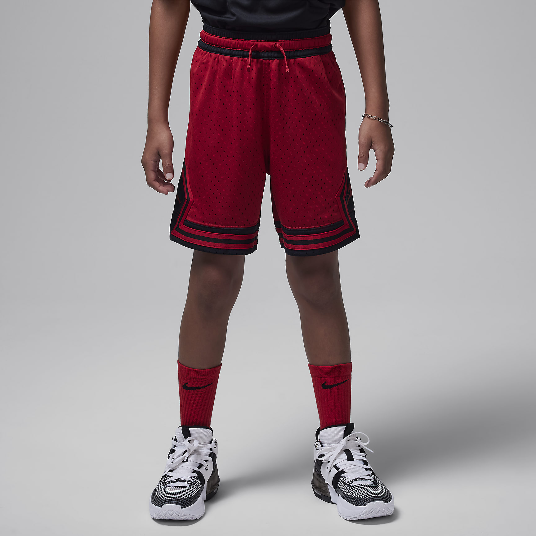 Shorts deportivos Diamond Dri-FIT para niños talla grande Jordan
