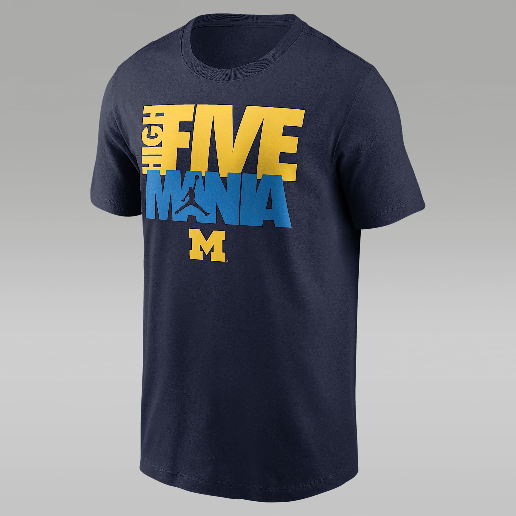 Playera universitaria Jordan para hombre Michigan Campus Local Madness