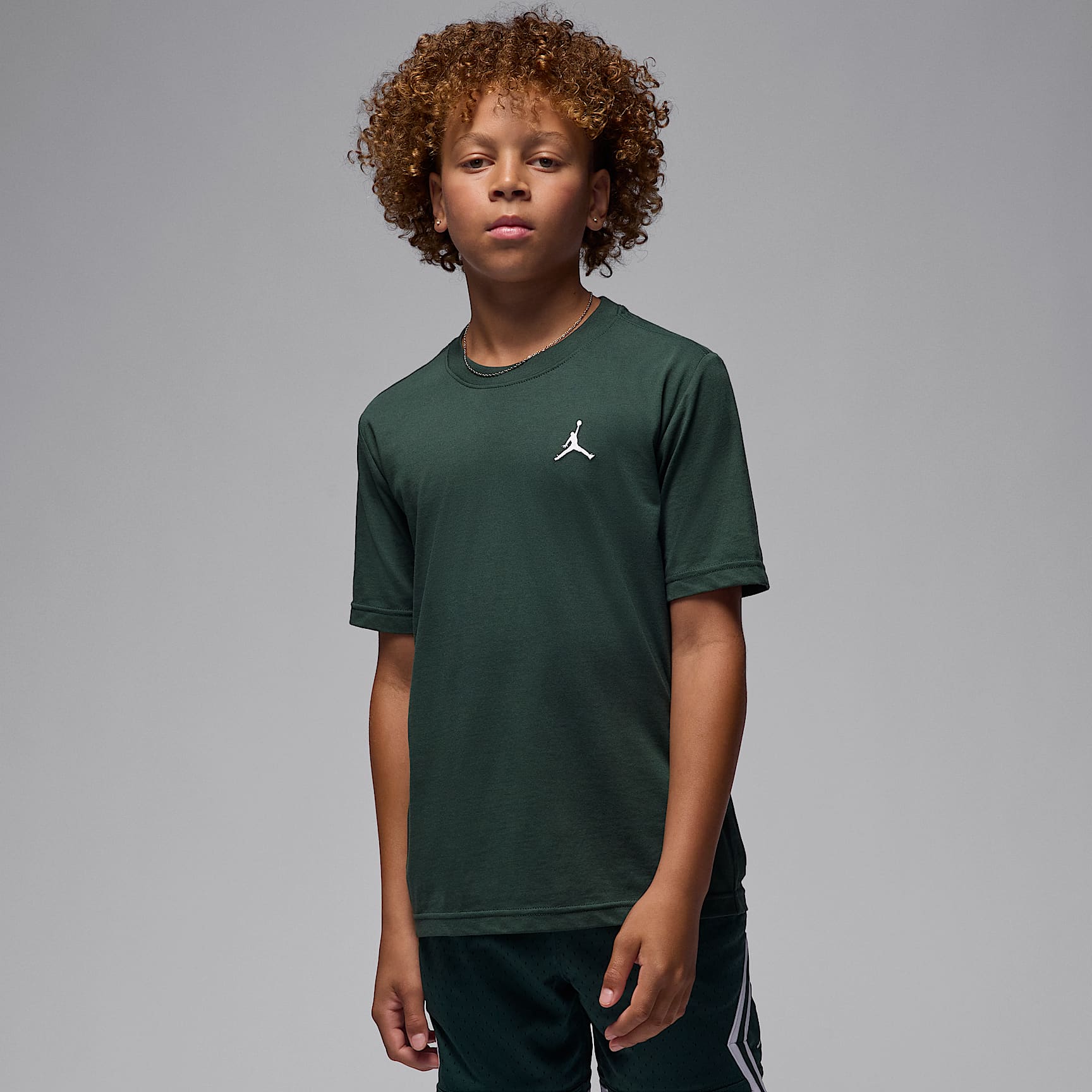 Jordan Big Kids' Jumpman Air Embroidered T-Shirt