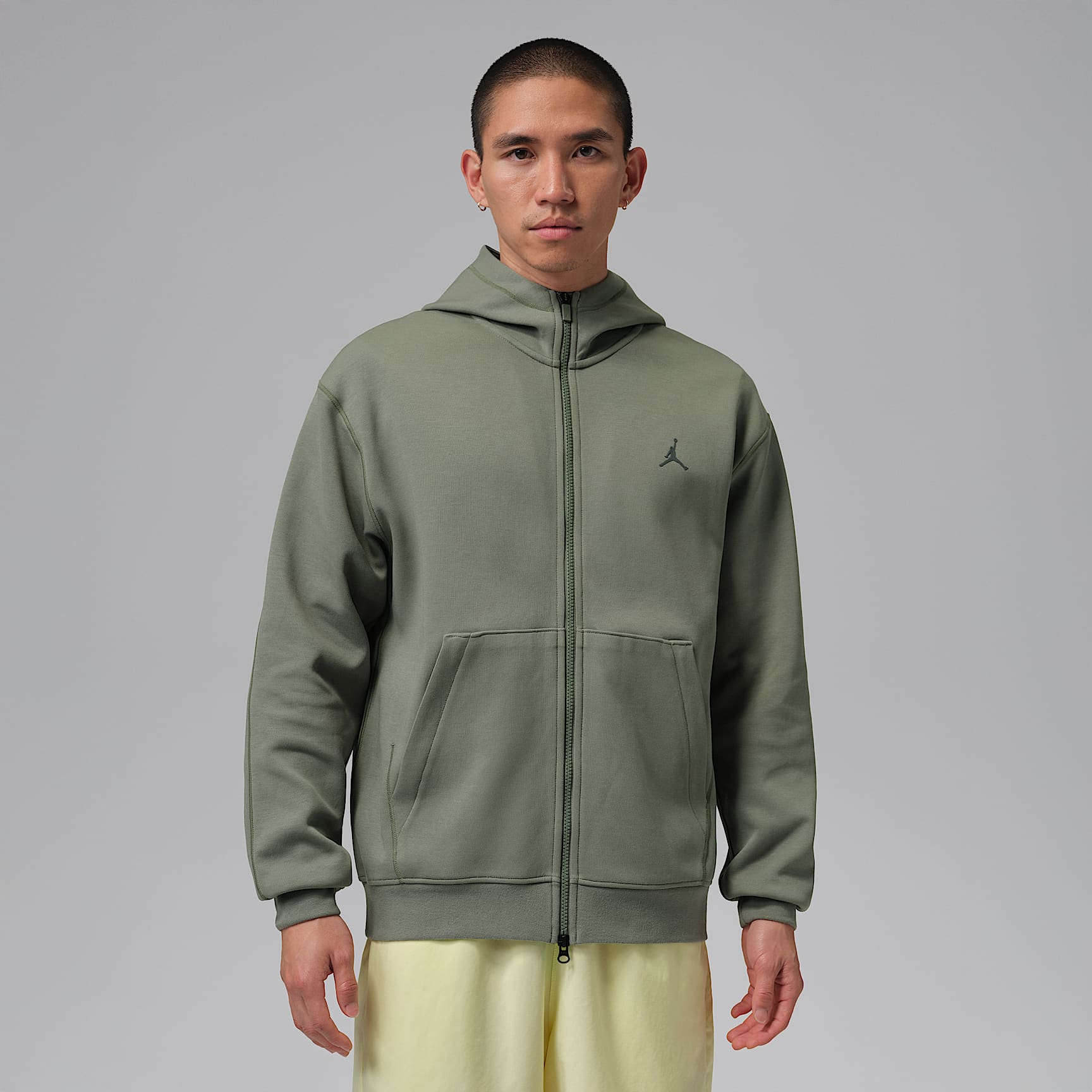 Jordan Sport Hoop Fleece Men's Dri-FIT Full-Zip Hoodie